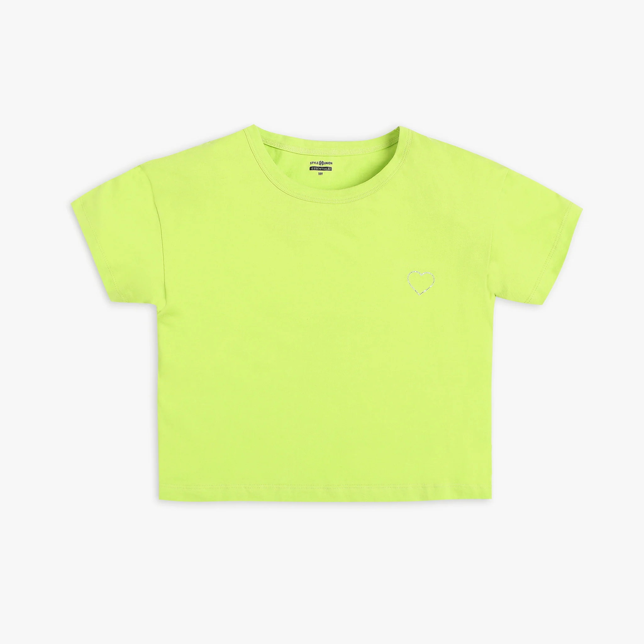 Girls Regular Fit Solid T-Shirt - Image 7