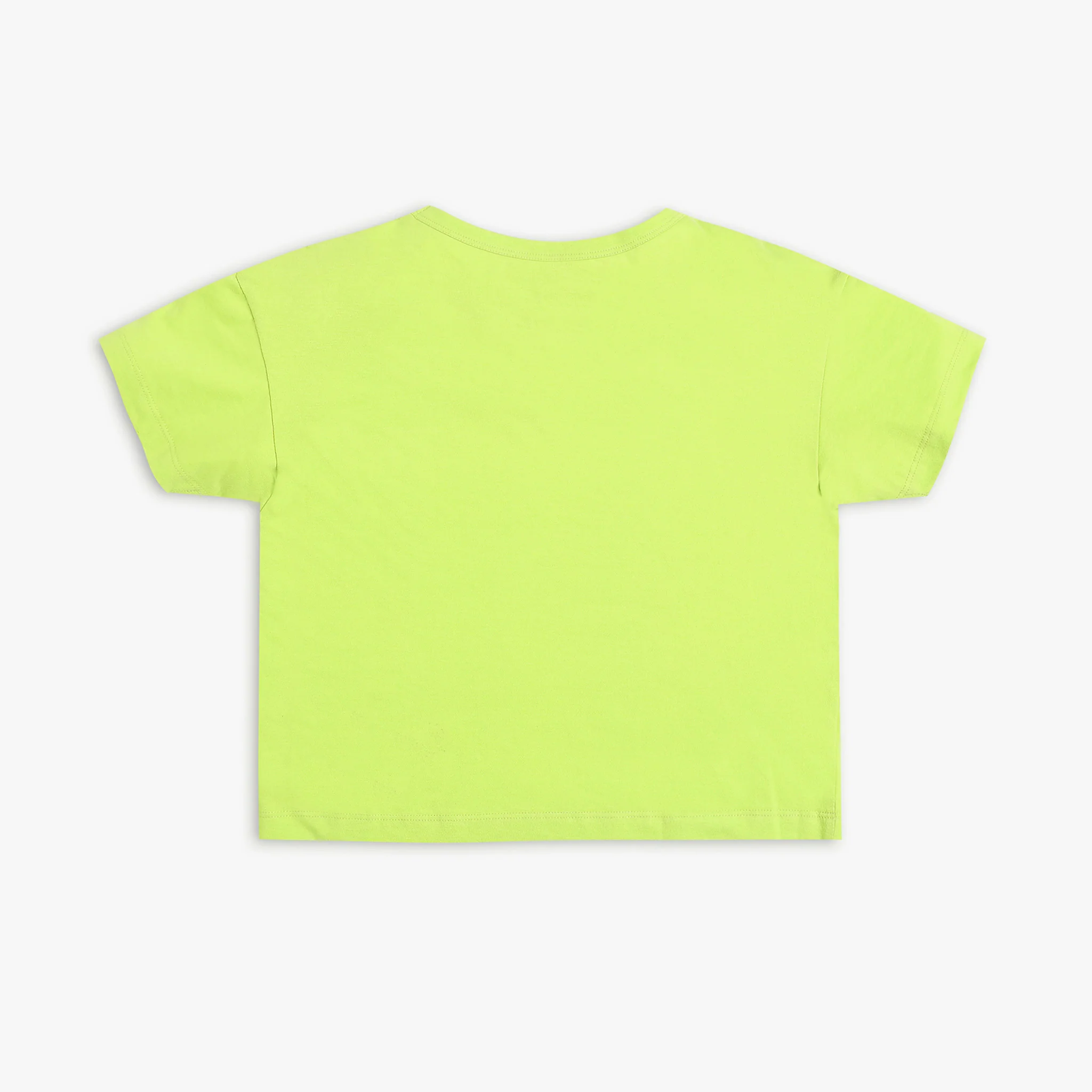 Girls Regular Fit Solid T-Shirt - Image 8