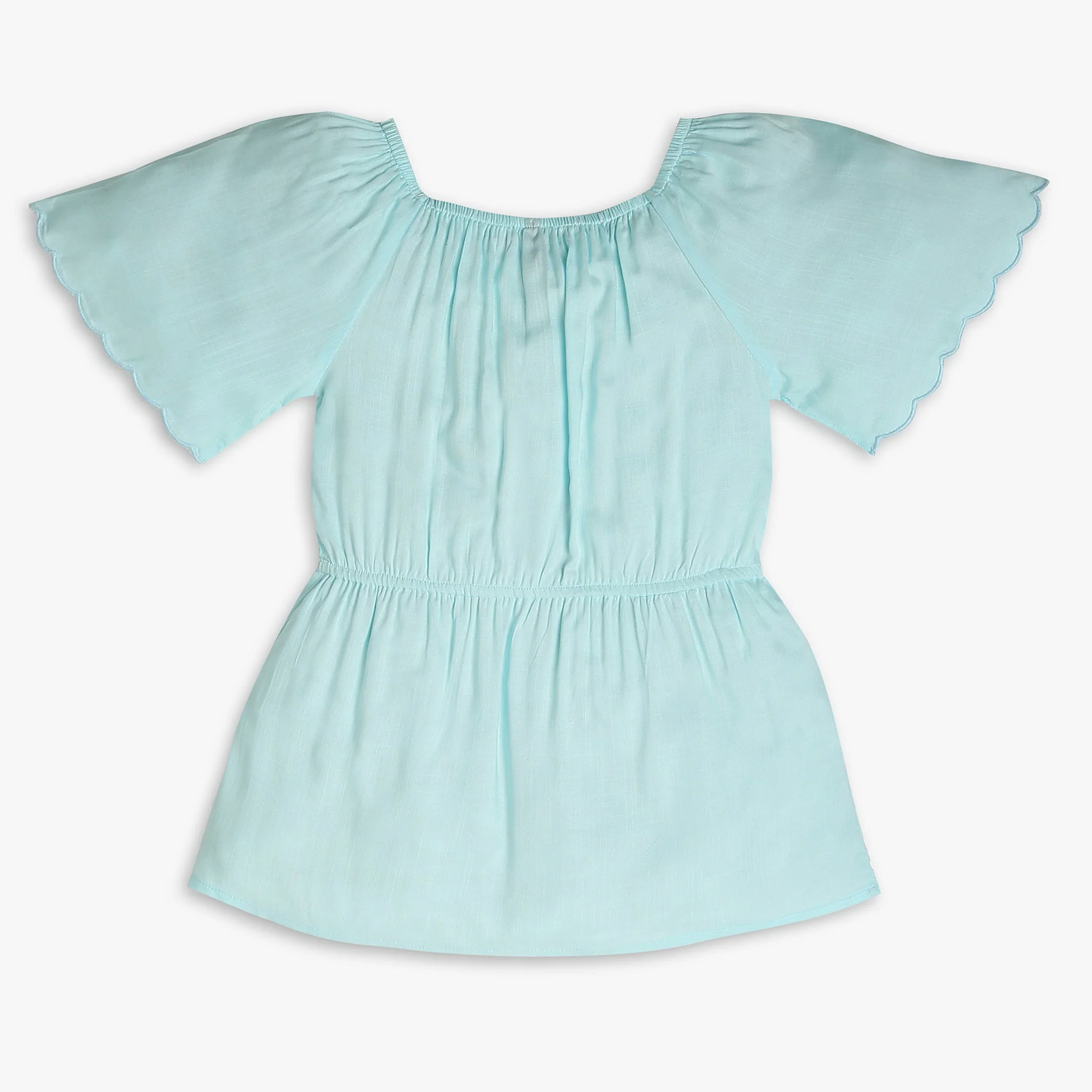 Girls Regular Fit Solid Top - Image 8