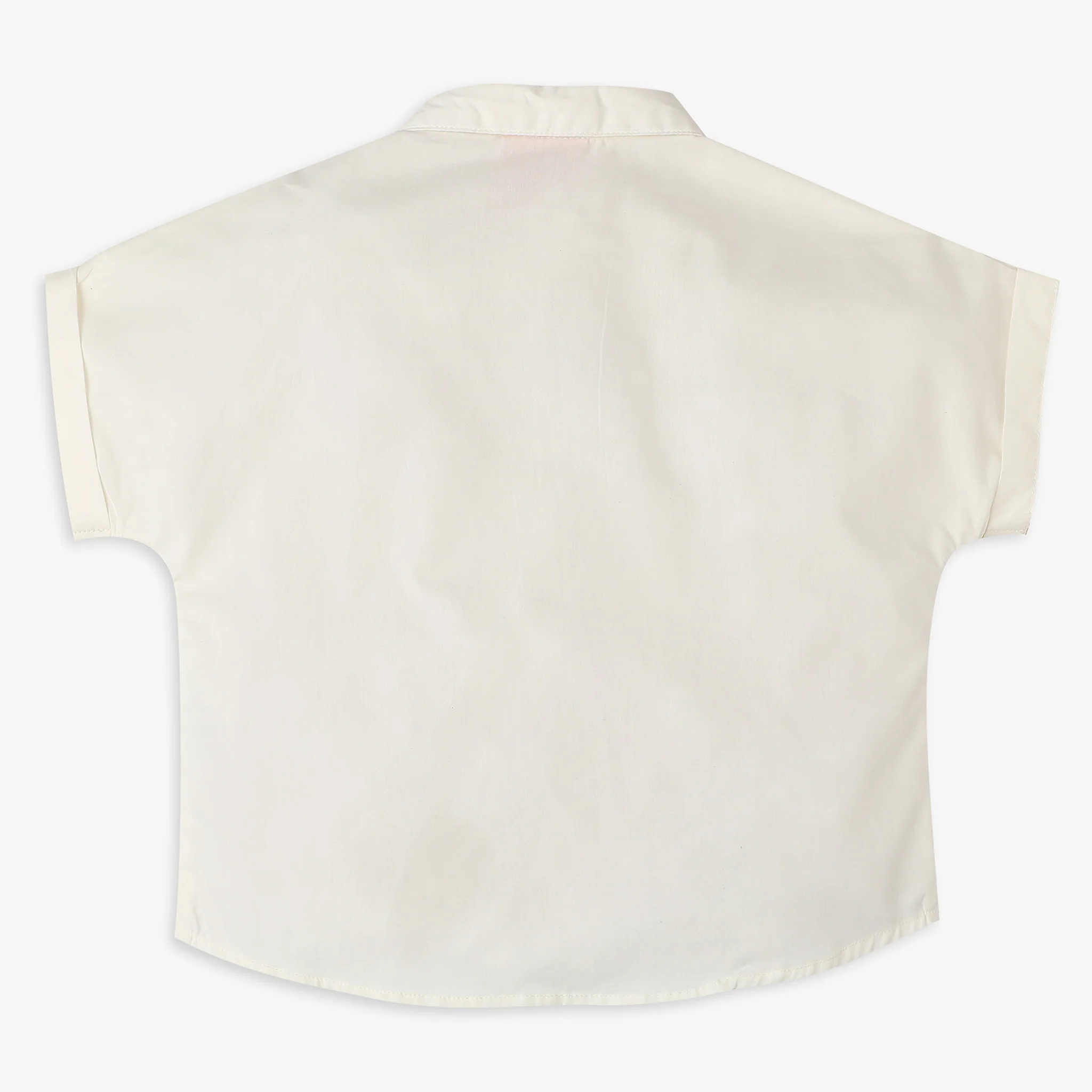 Girls Relaxed Fit Solid Shirt - Image 2