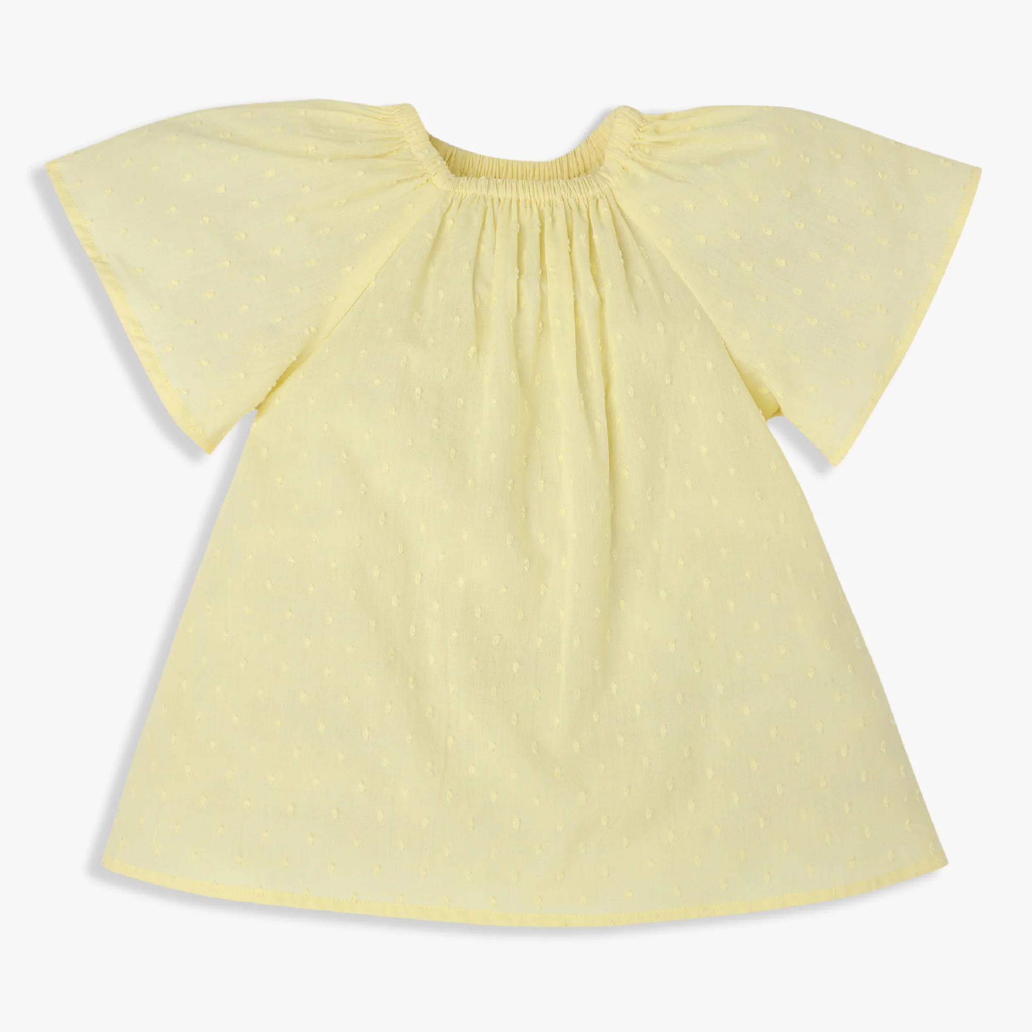 Girls Round Neck Woven Top - Image 4