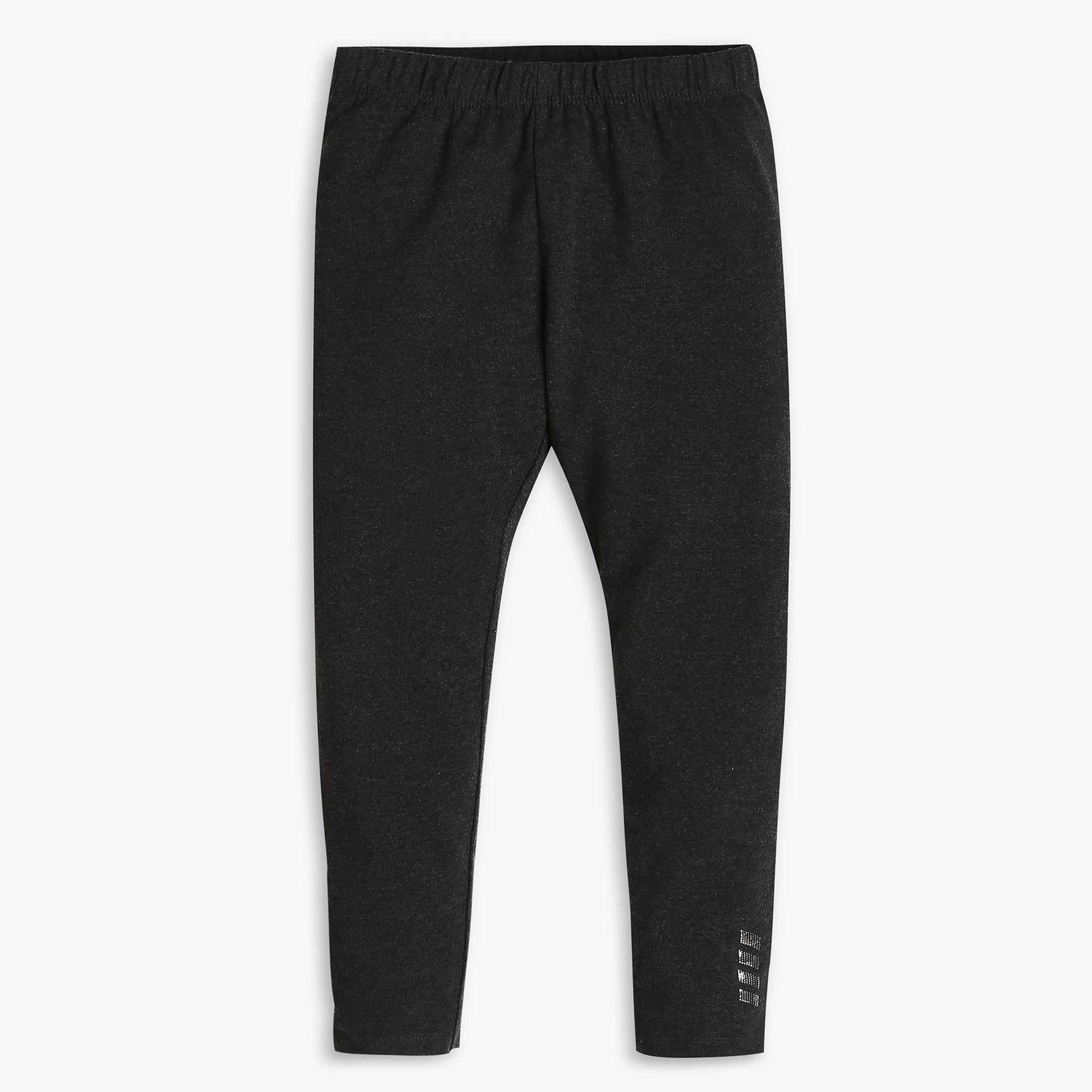 Girl's Skinny Fit Solid Mid Rise Leggings - Image 31