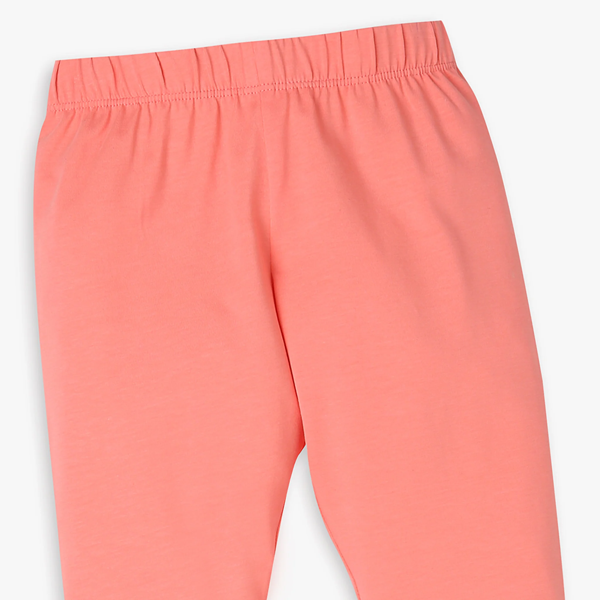 Girl's Skinny Fit Solid Mid Rise Leggings - Image 37
