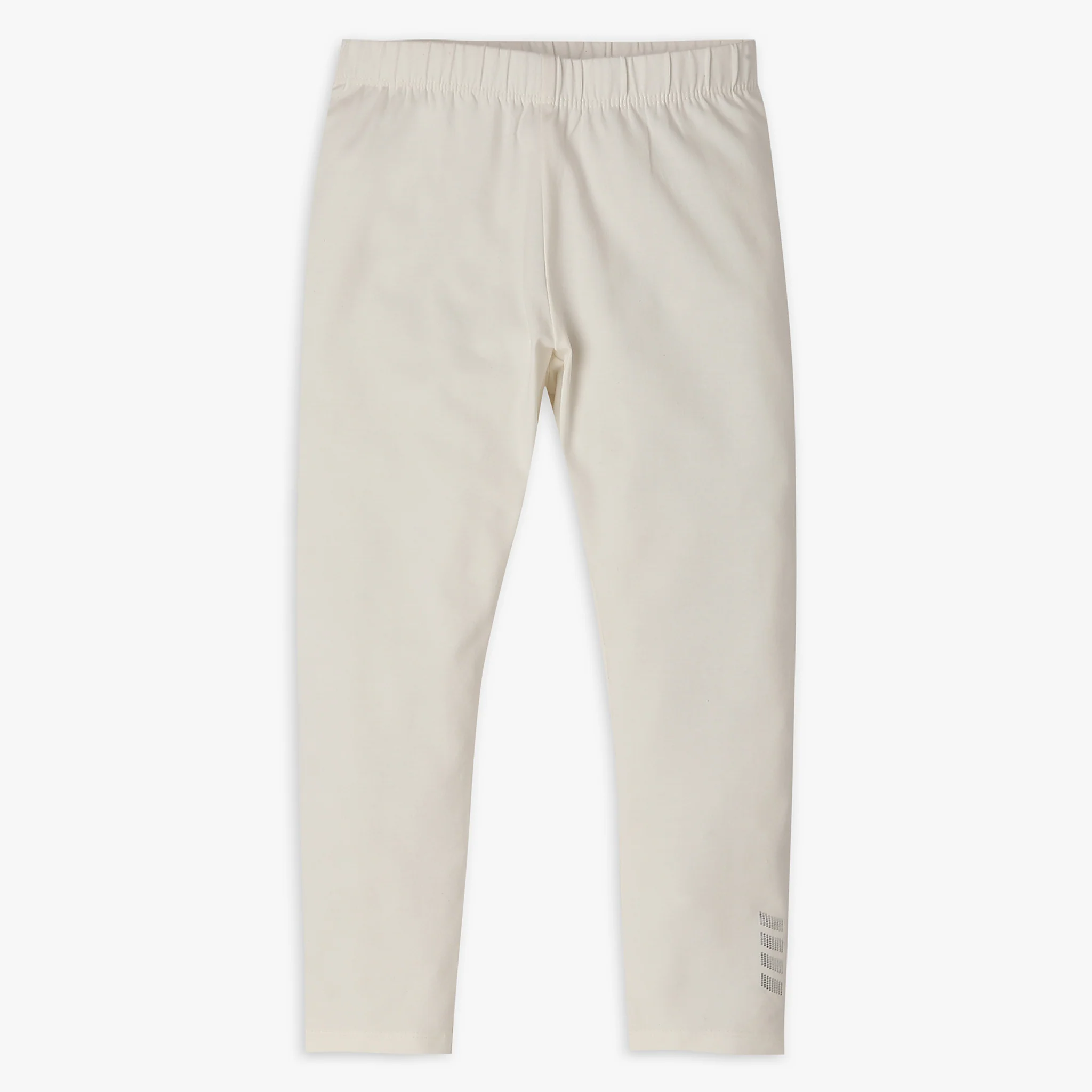 Girl's Skinny Fit Solid Mid Rise Leggings - Image 38