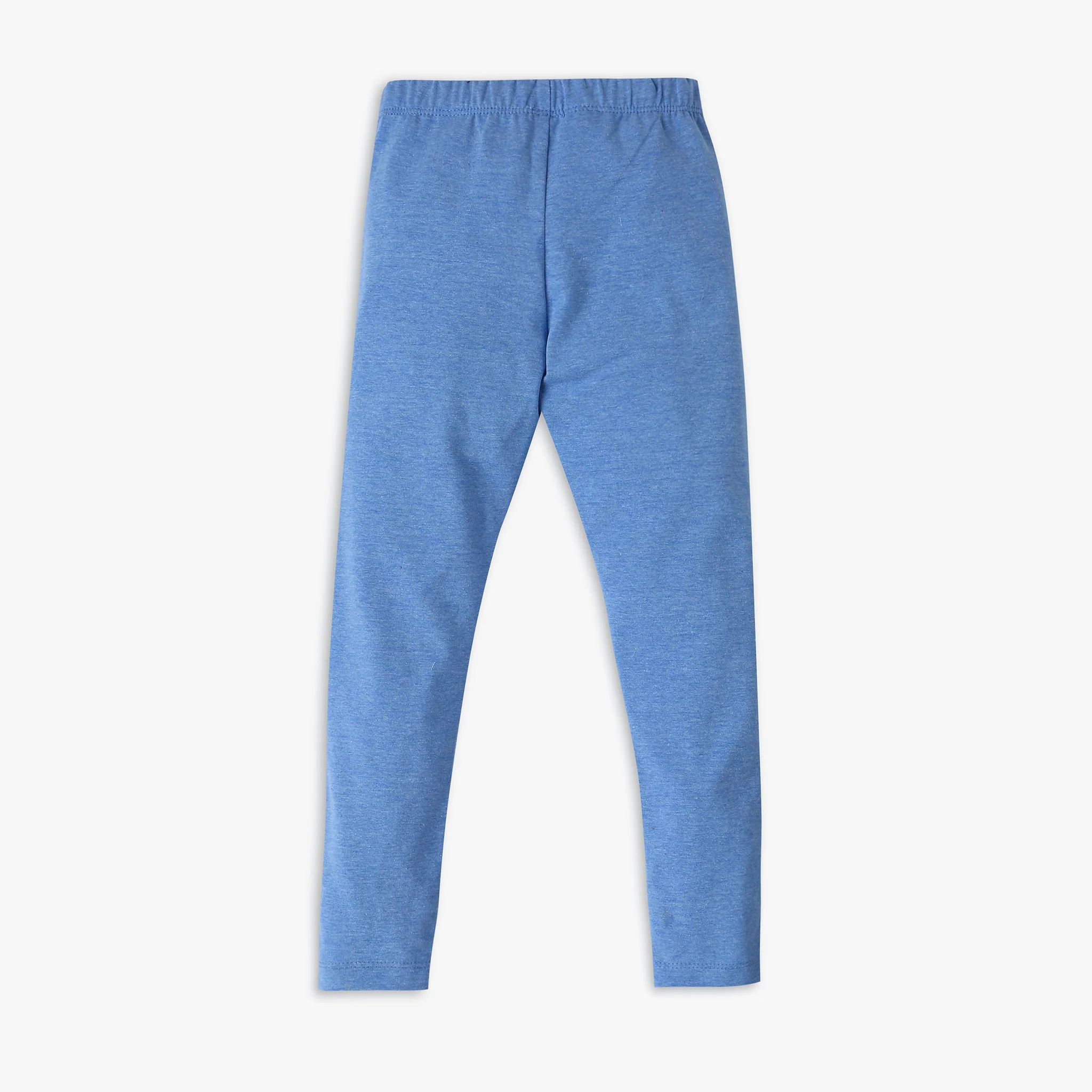 Girl's Skinny Fit Solid Mid Rise Leggings - Image 8