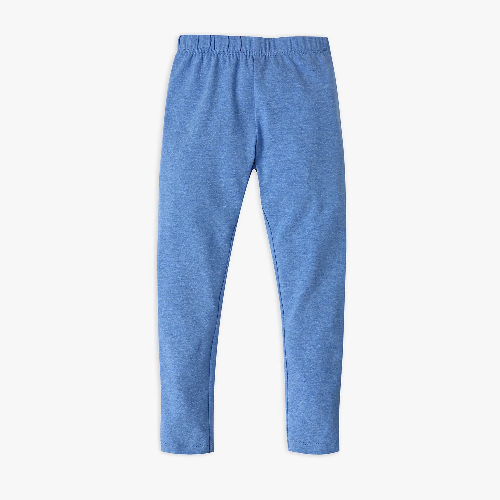 Girl's Skinny Fit Solid Mid Rise Leggings - Image 13