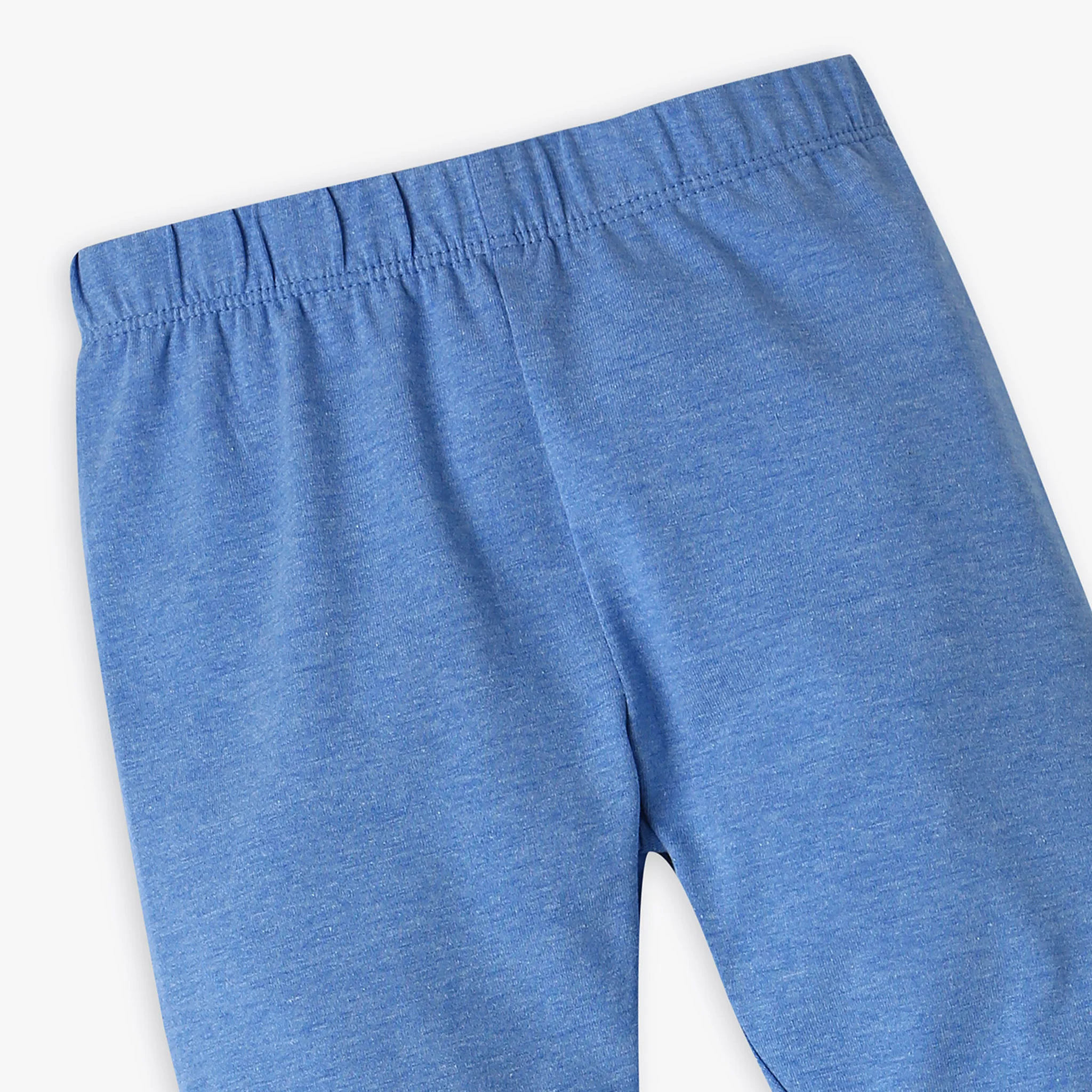 Girl's Skinny Fit Solid Mid Rise Leggings - Image 15
