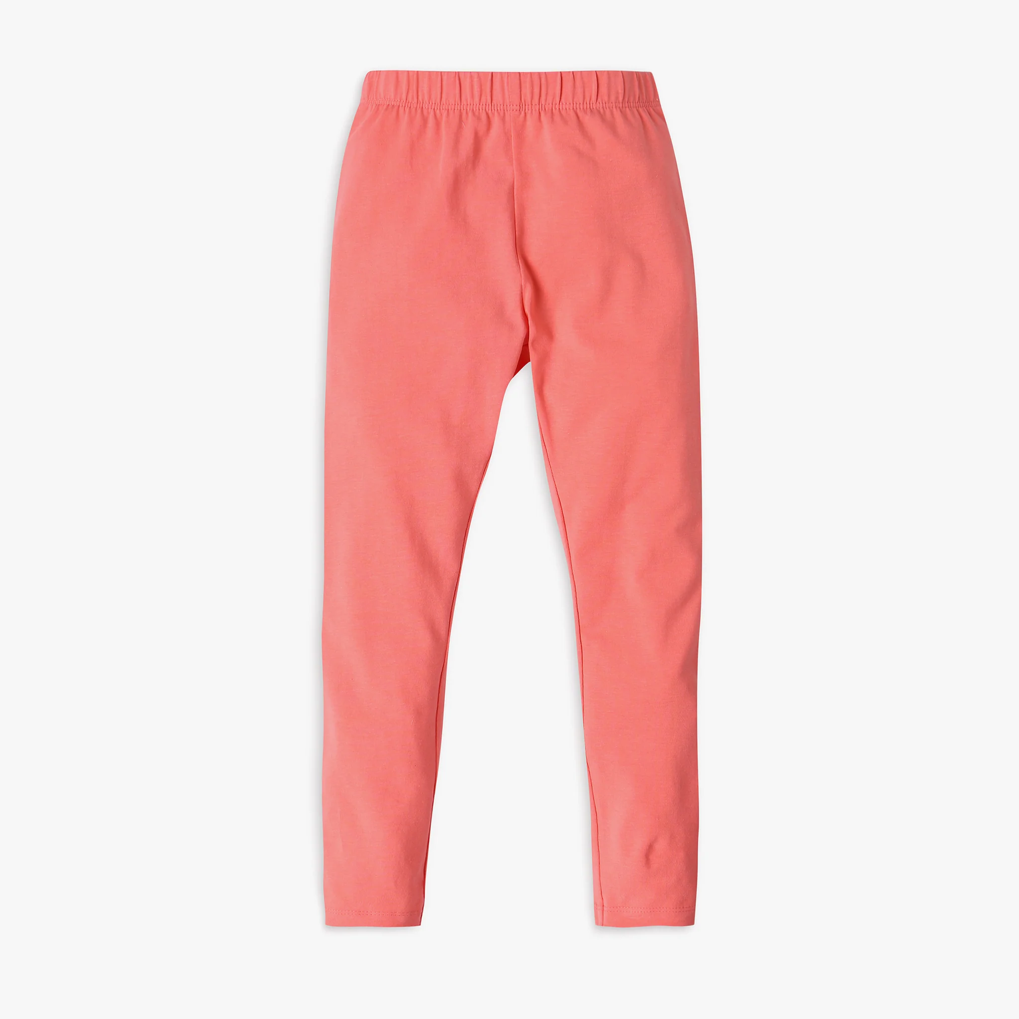 Girl's Skinny Fit Solid Mid Rise Leggings - Image 16