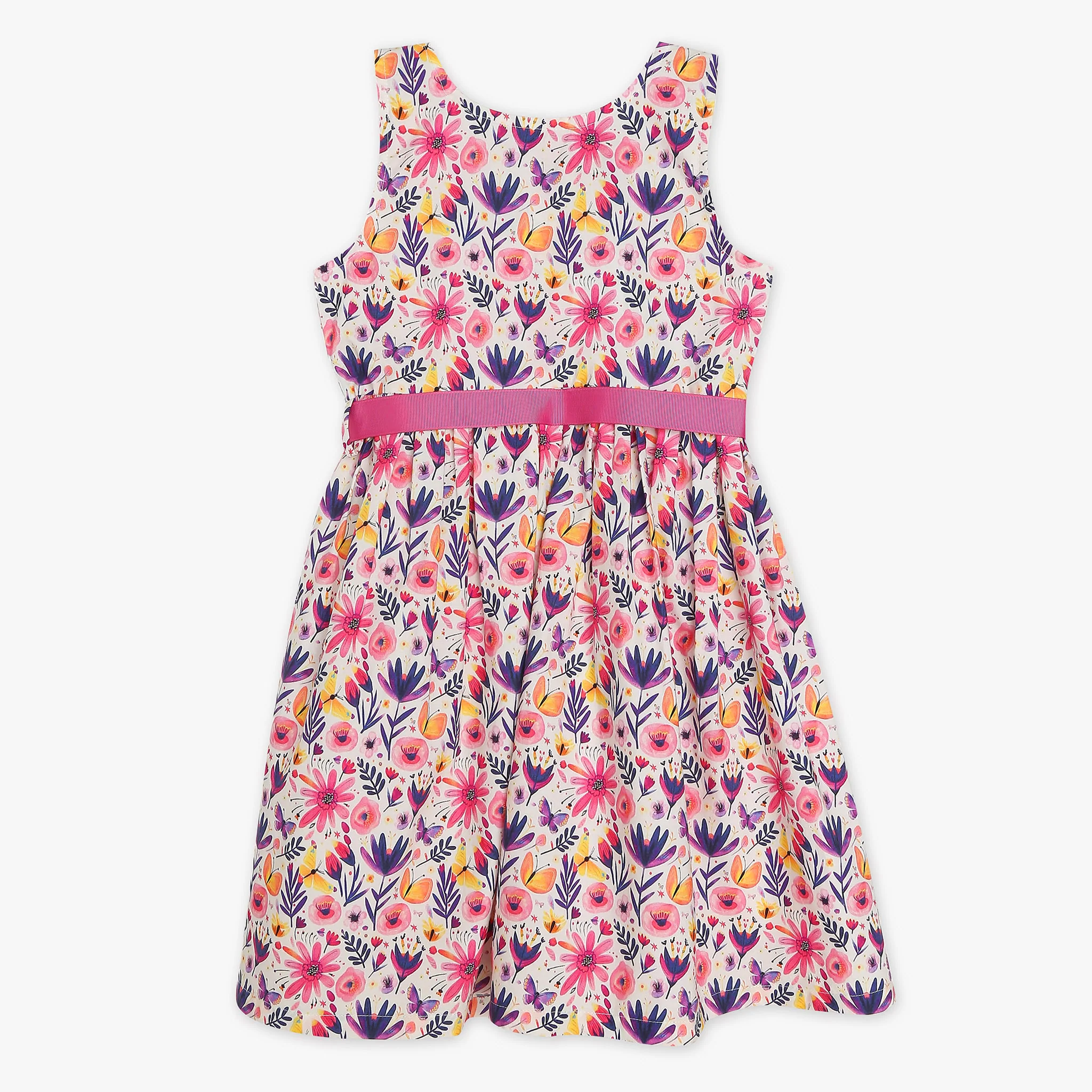 Girls Sleeveless Fashion Frock