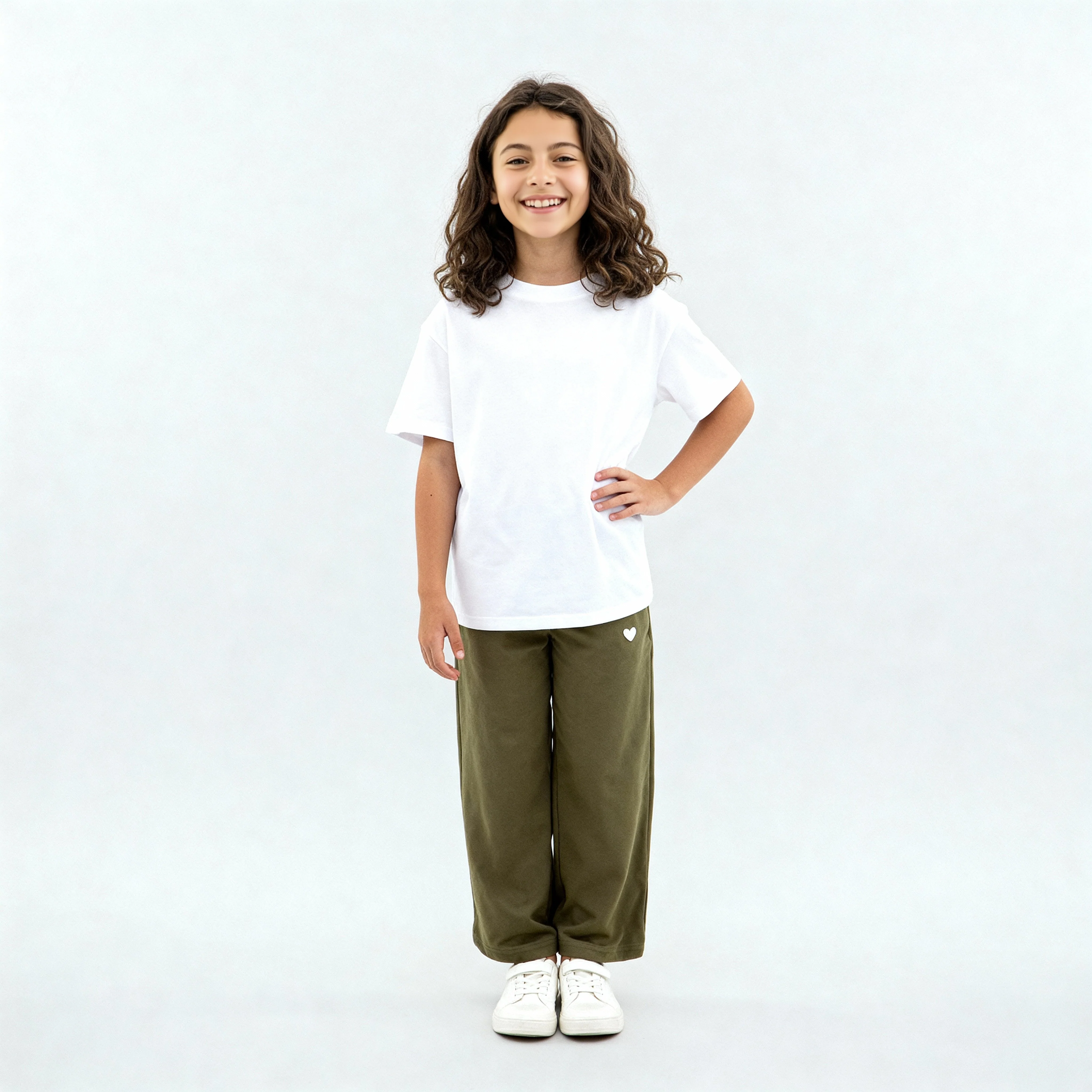 Girls Solid Core Trackpants - Image 10