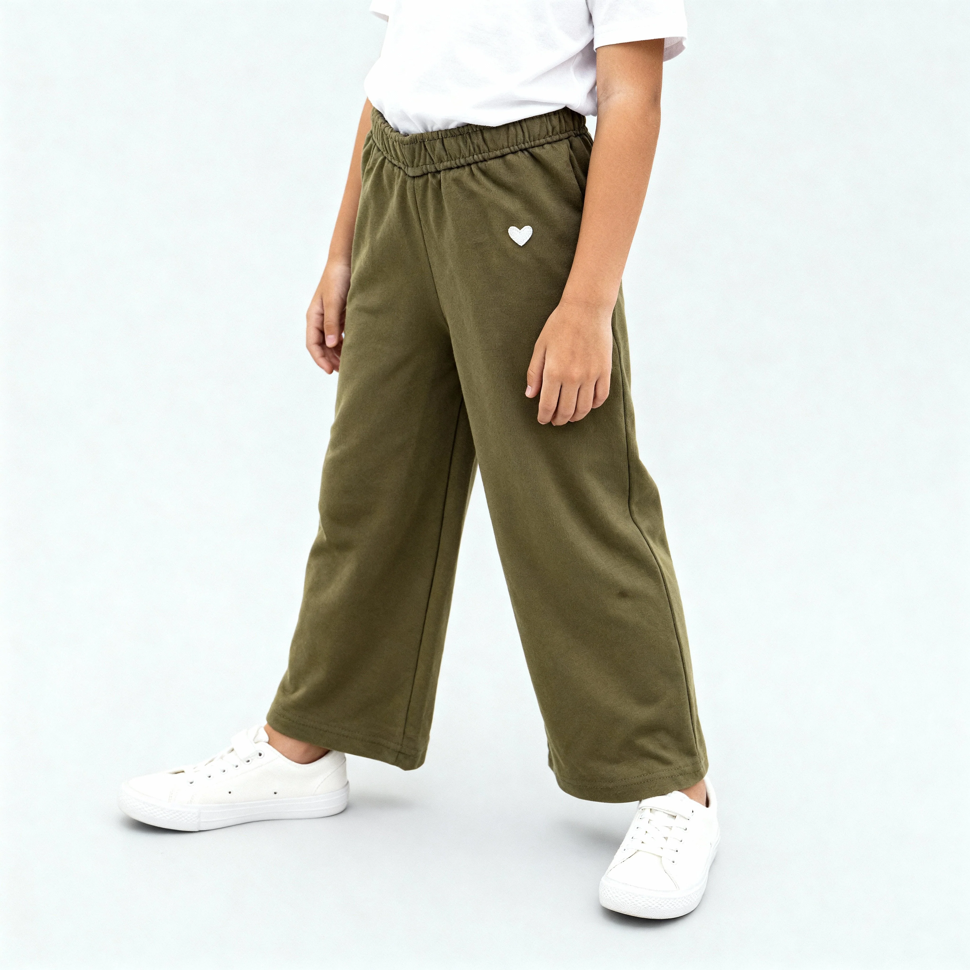 Girls Solid Core Trackpants - Image 14