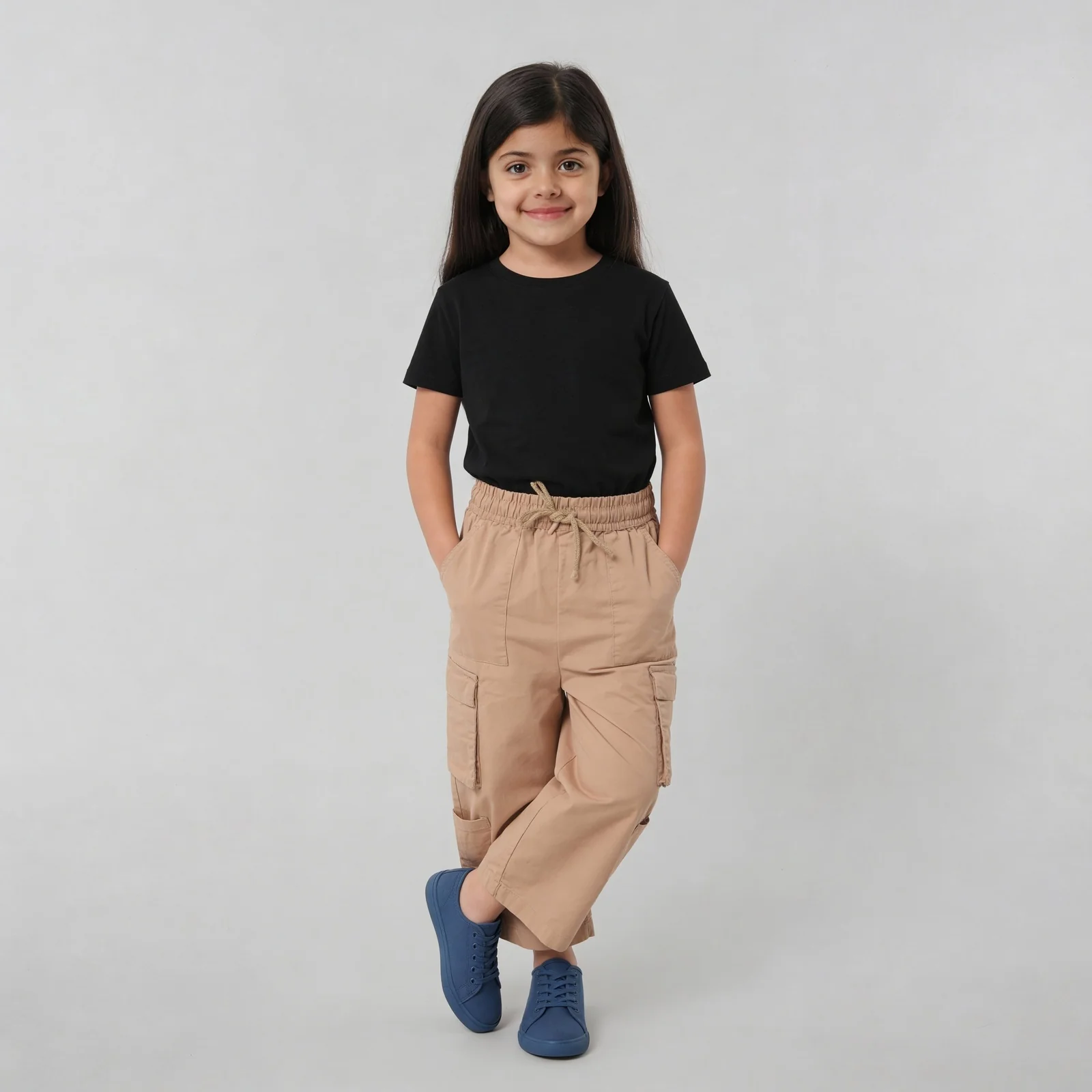 Girls Solid Joggers - Image 6