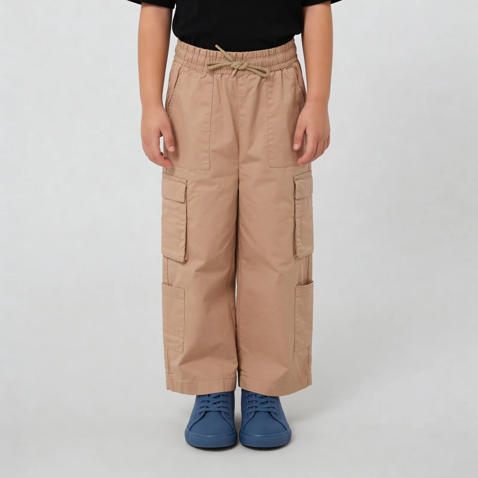 Girls Solid Joggers - Image 7