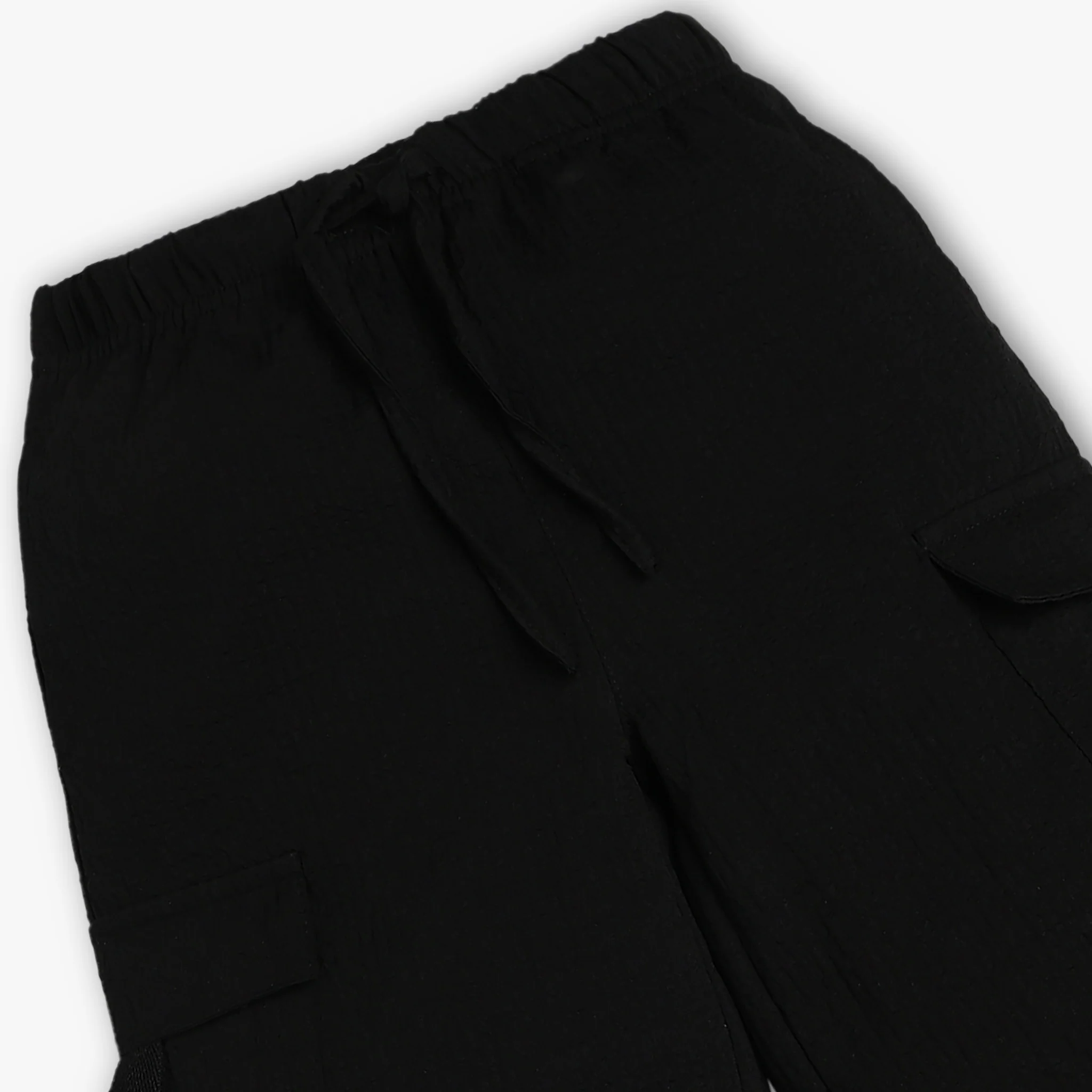 Girls Cotton Solid Joggers - Image 3