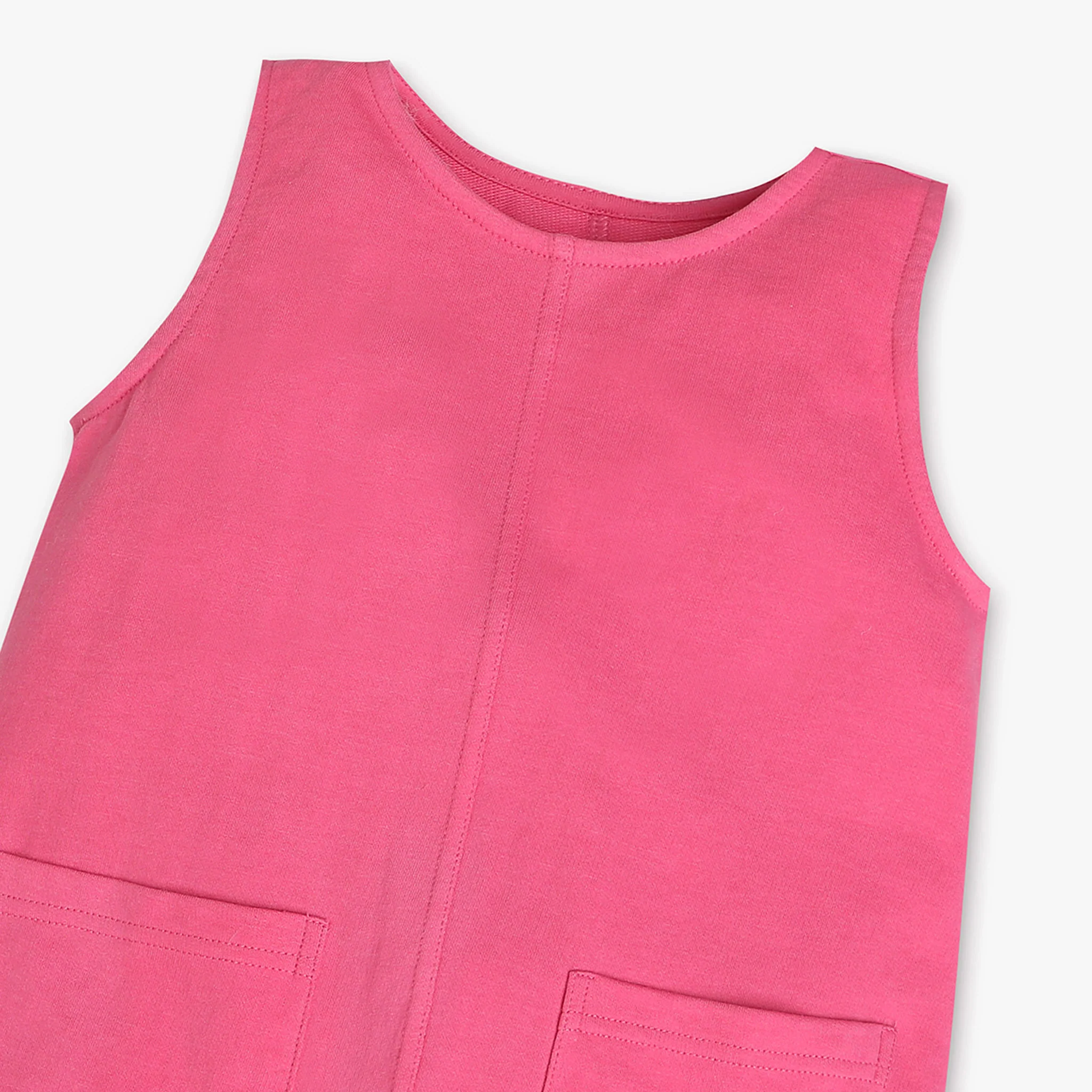 Girls Solid Playtime Dress - Image 3