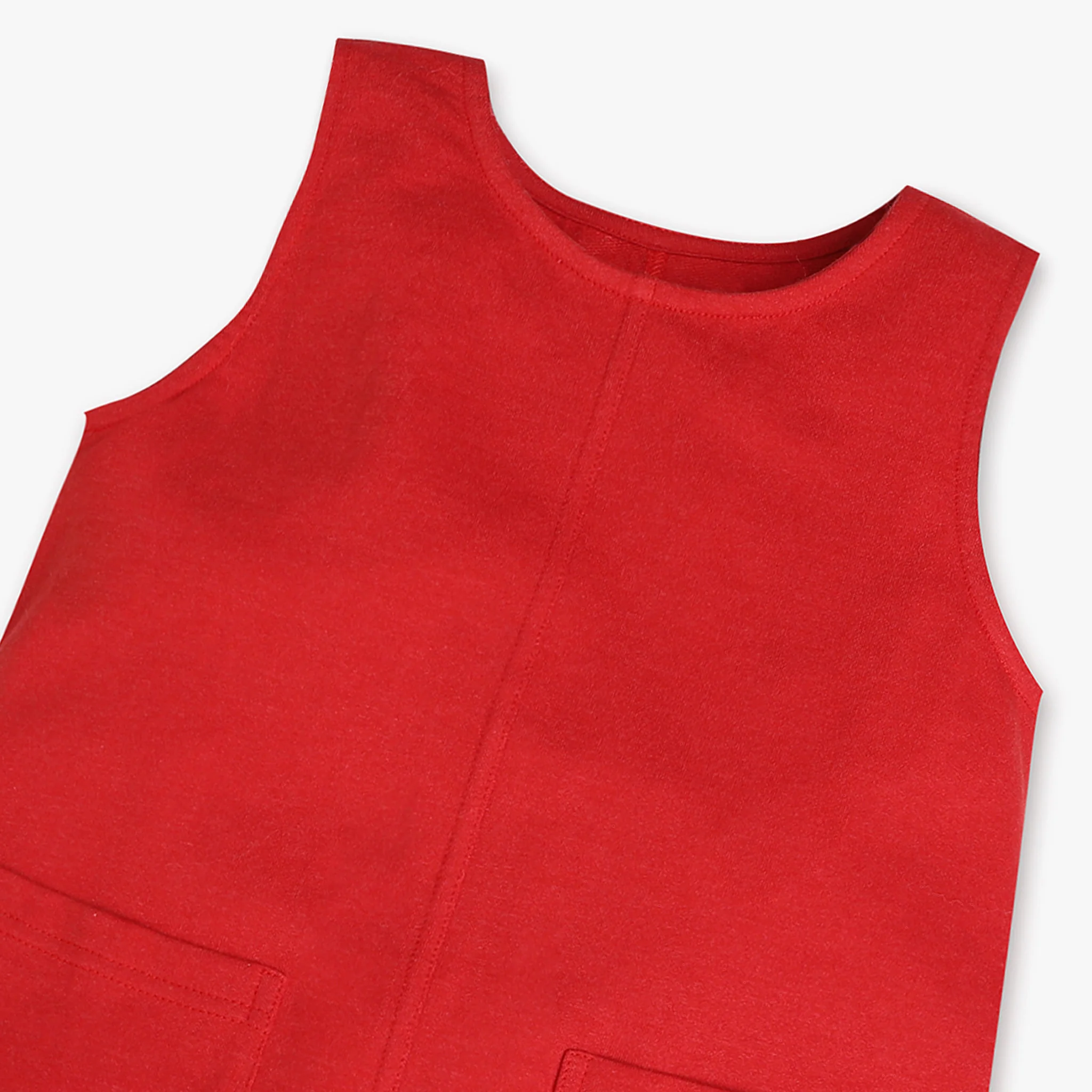 Girls Solid Playtime Dress - Image 6