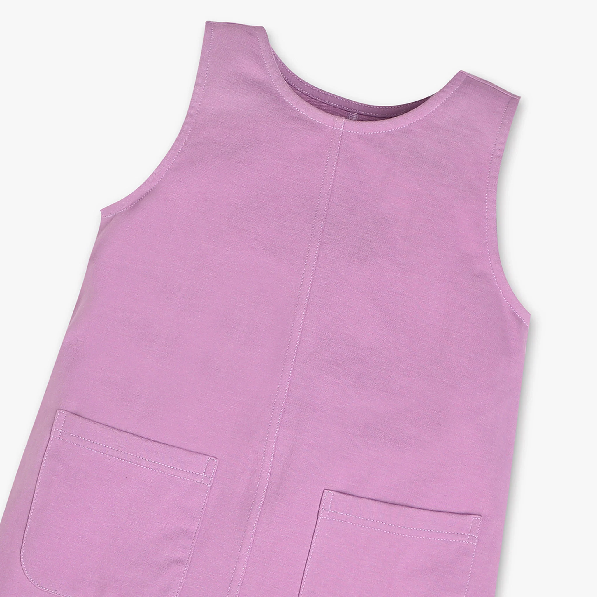 Girls Solid Playtime Dress - Image 9