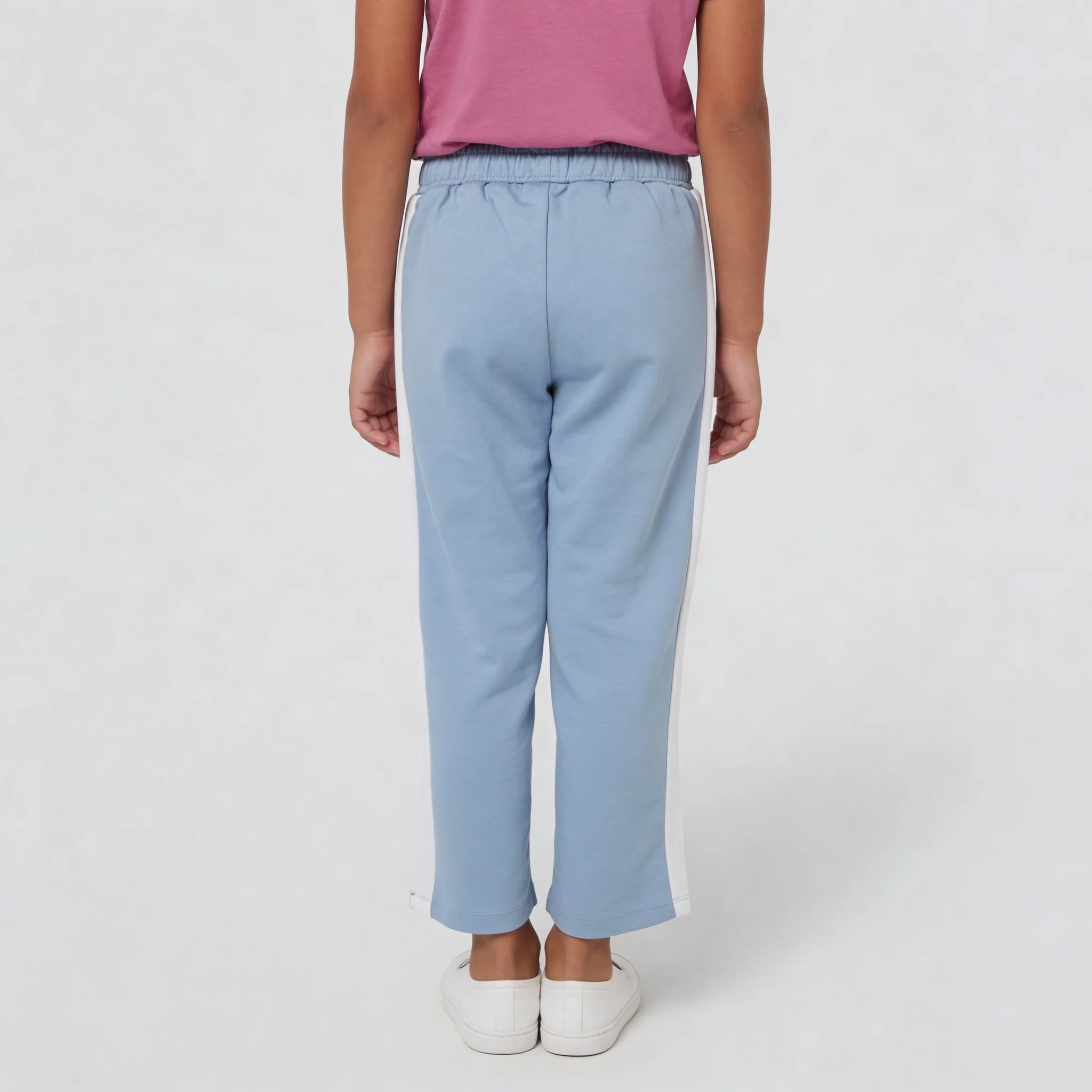 Girls Solid Pop Joggers - Image 6