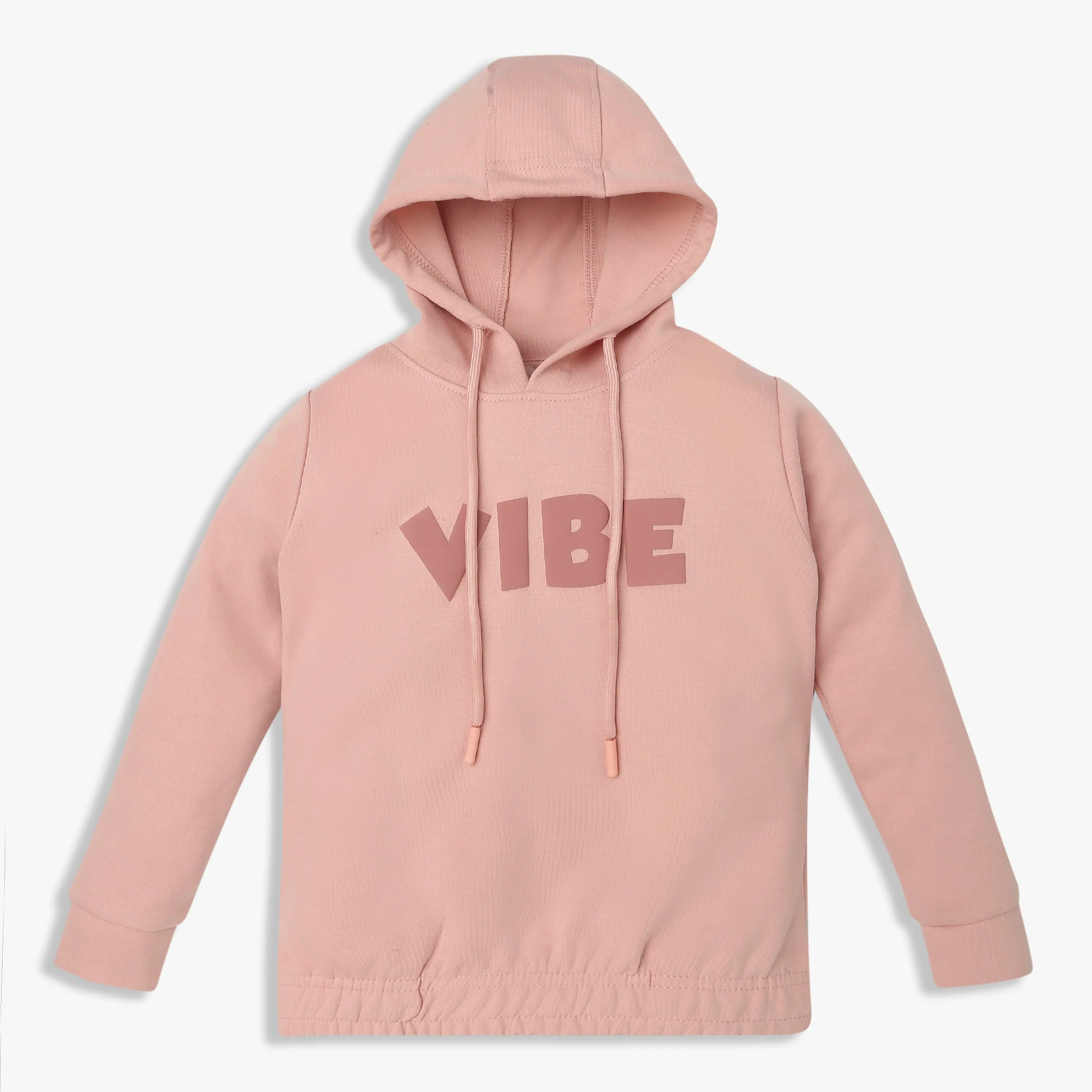 Girls Solid Pop Sweat Tee - Image 4