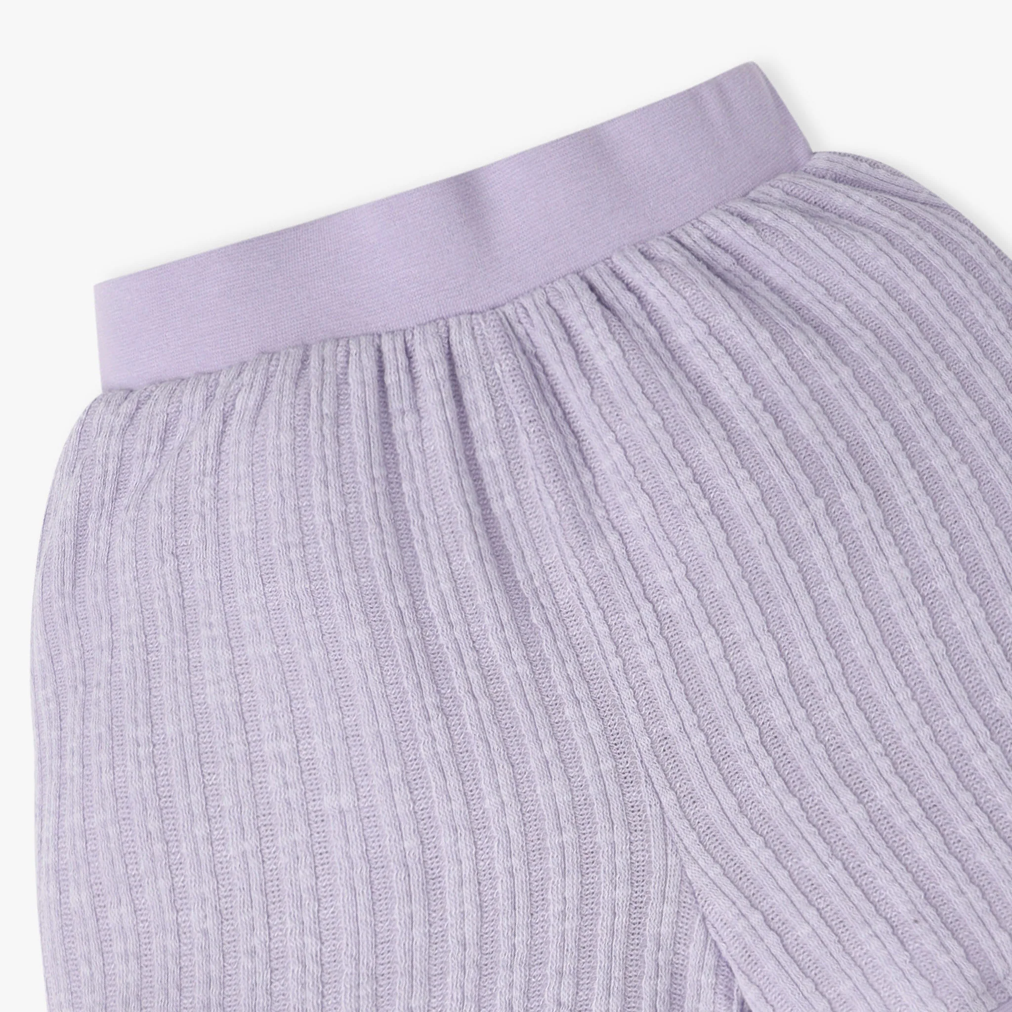 Girls Solid Structured Short Length Shorts - Image 6
