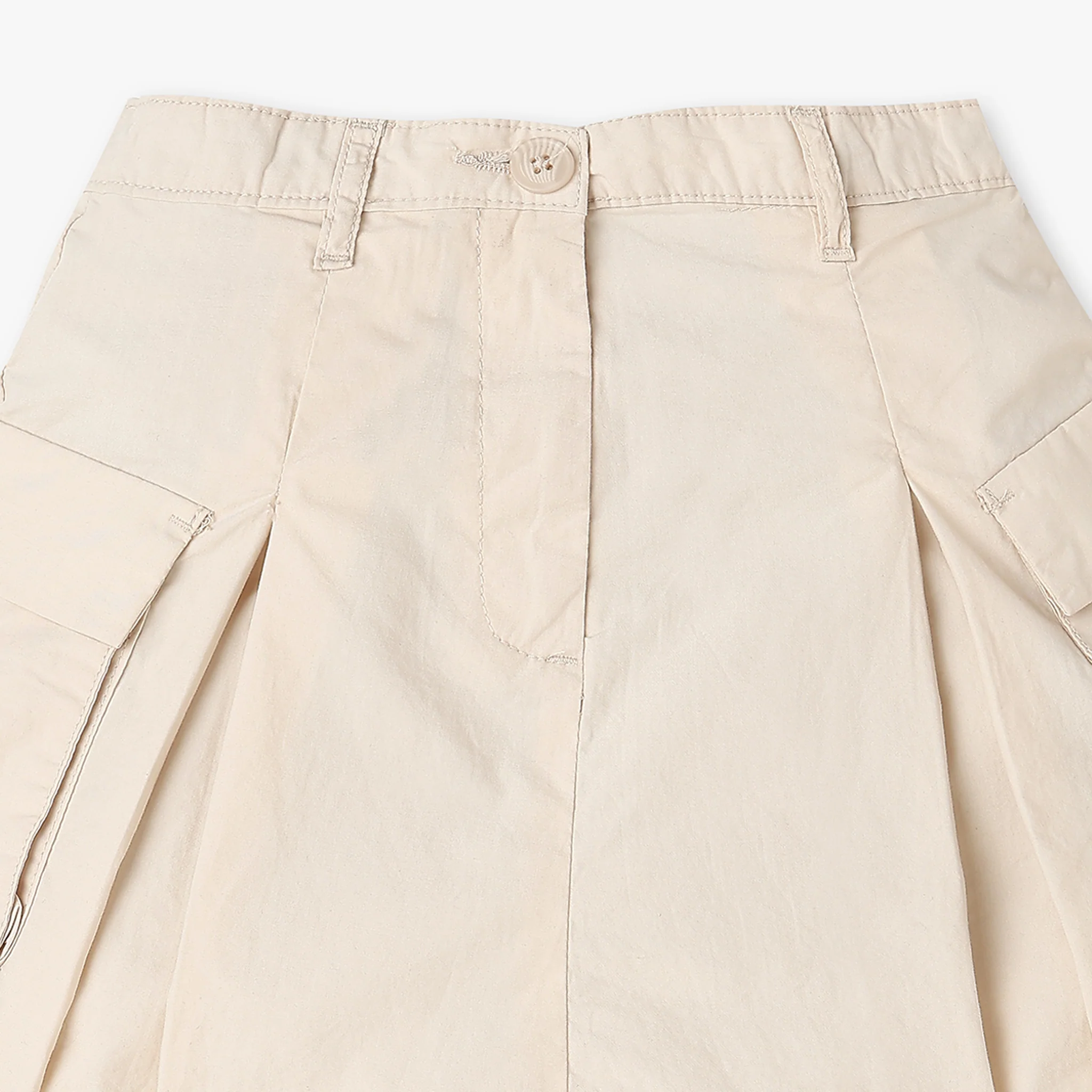 Girls Cotton Solid Skirt - Image 9
