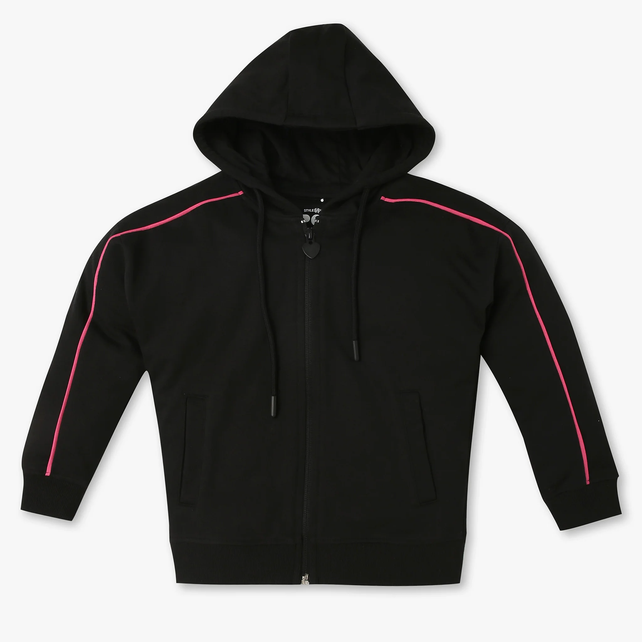 Girls Solid Sweat Tee - Image 2