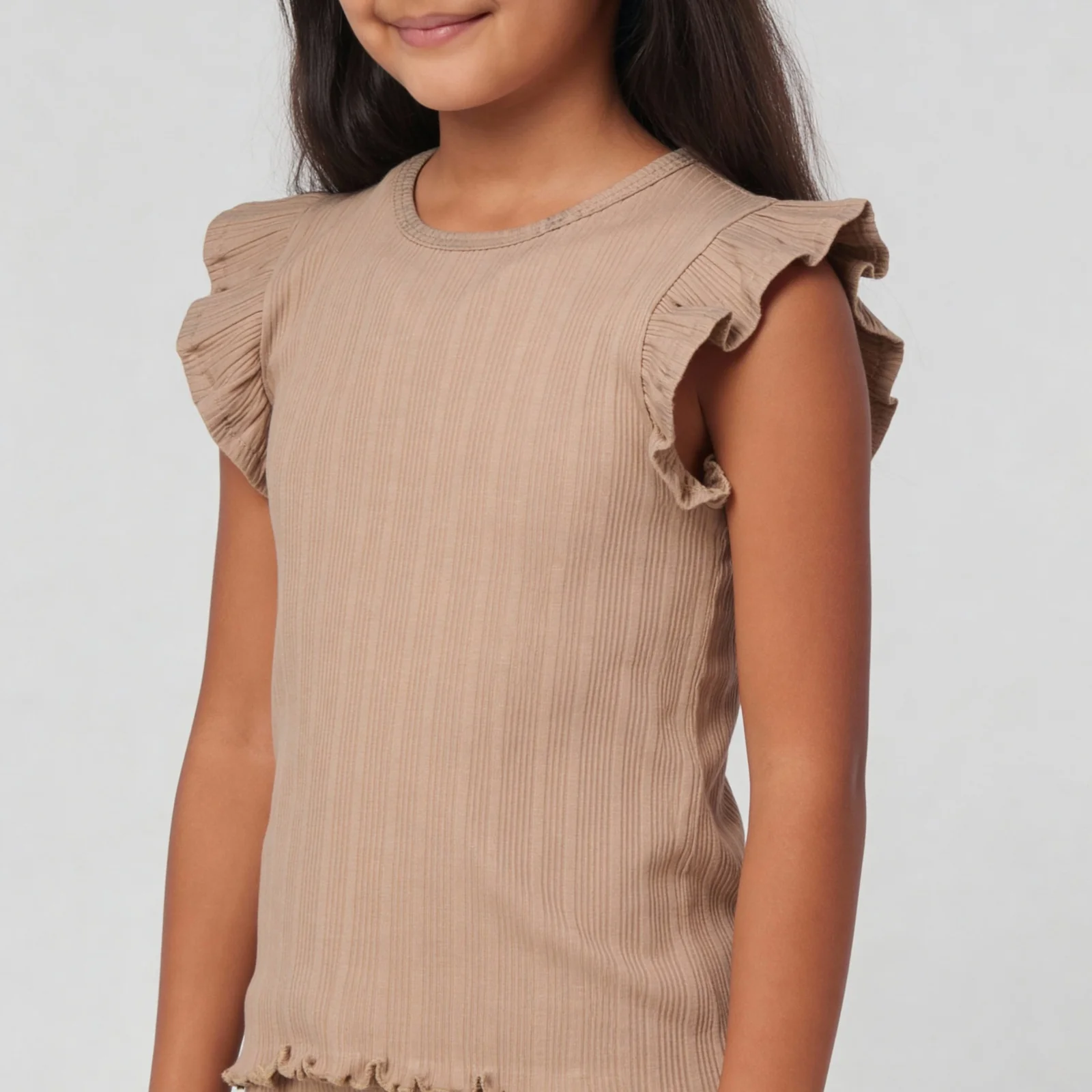 Girls Solid T-Shirt - Image 3