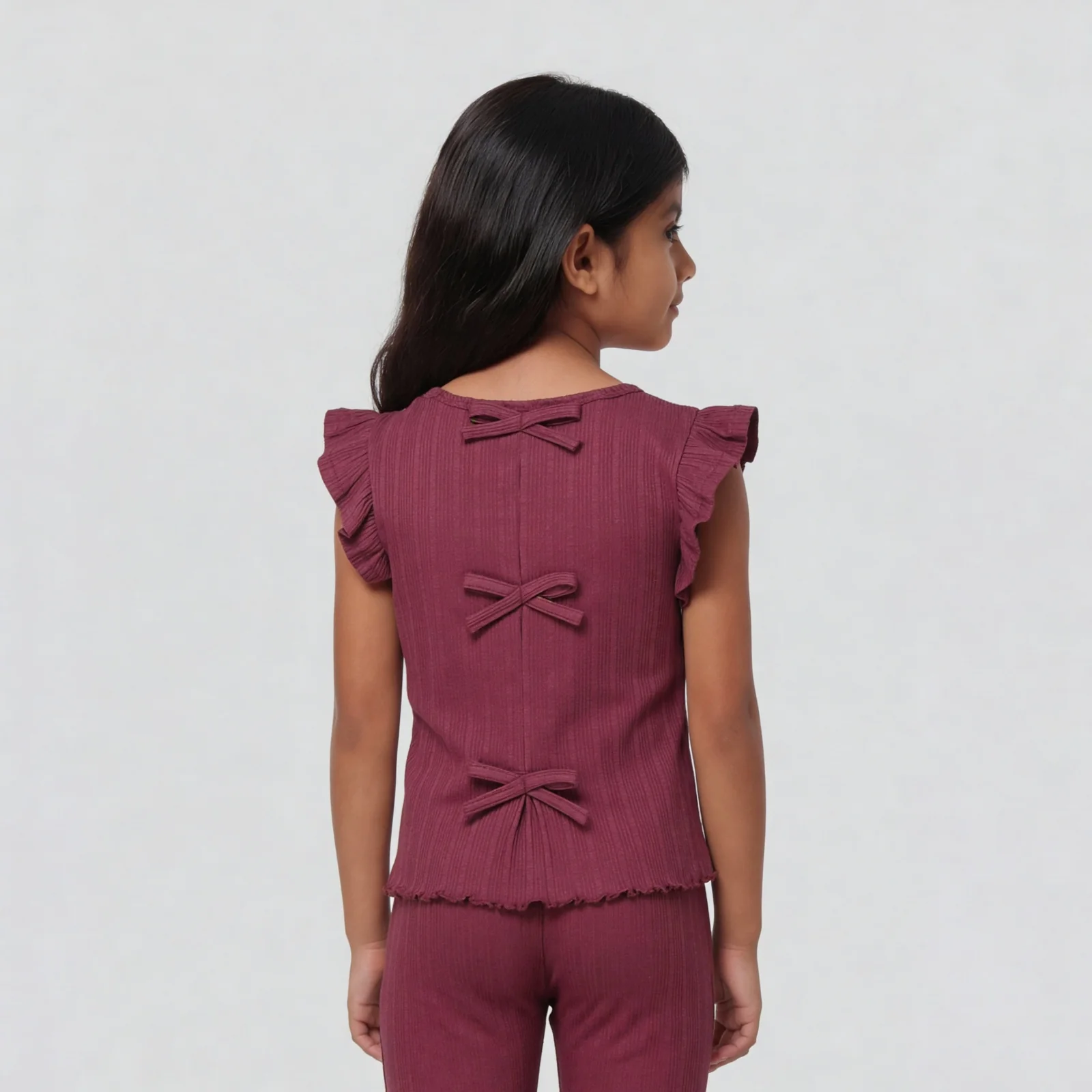 Girls Solid T-Shirt - Image 8