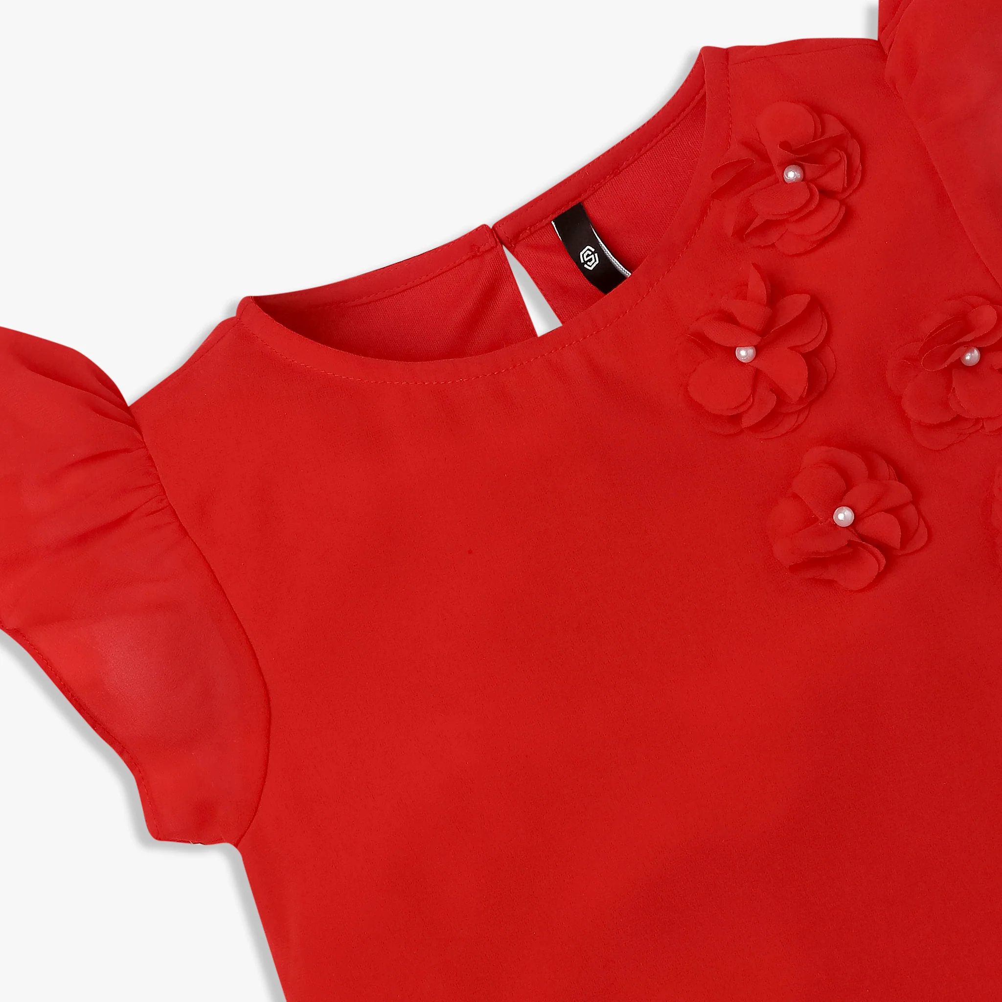 Girls Solid Top - Image 3