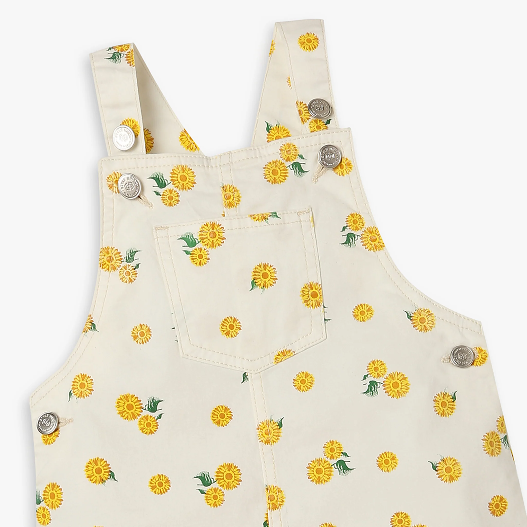 Girls Straight Fit Printed Dress - Image 3