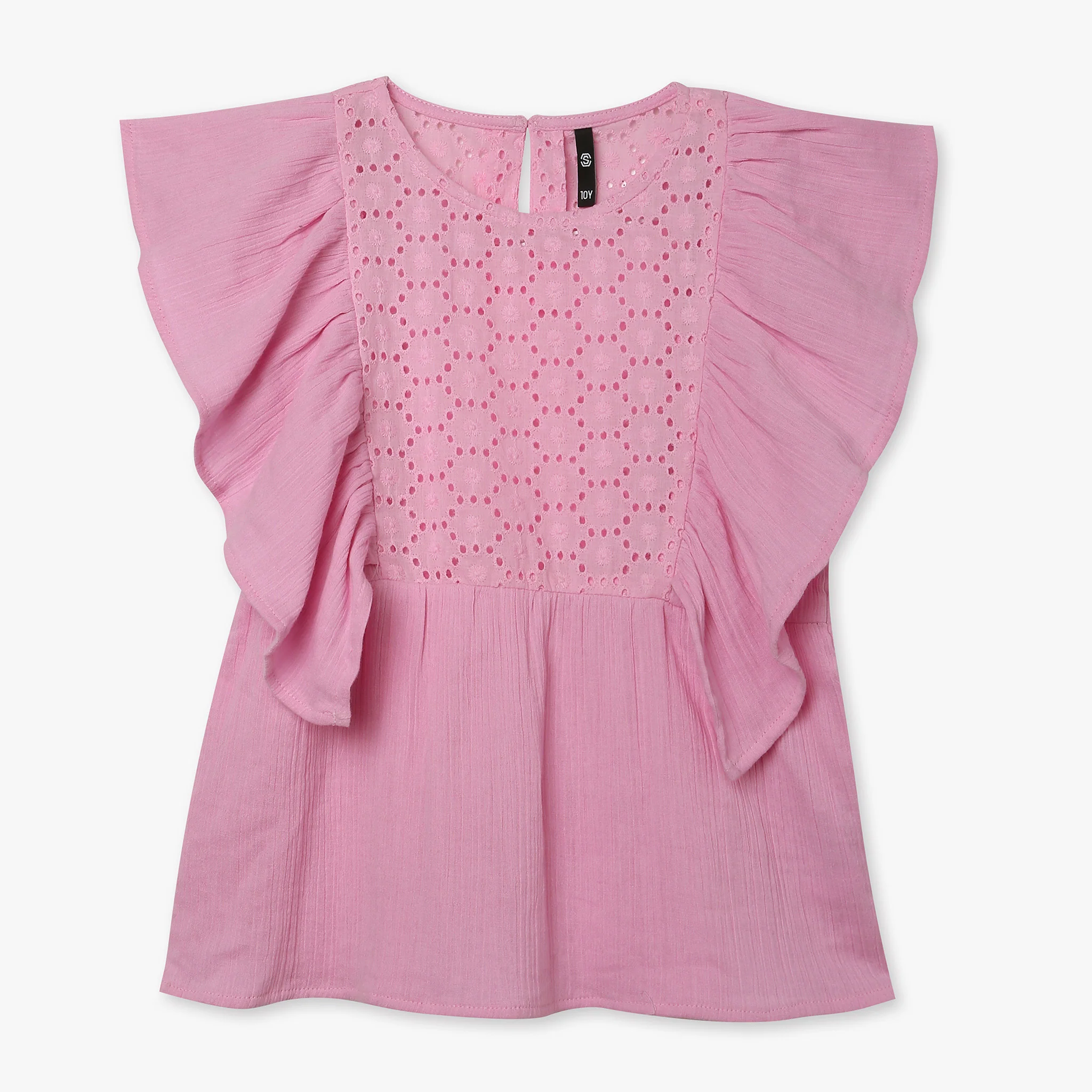 Girls Cotton Schiffi Top - Image 4