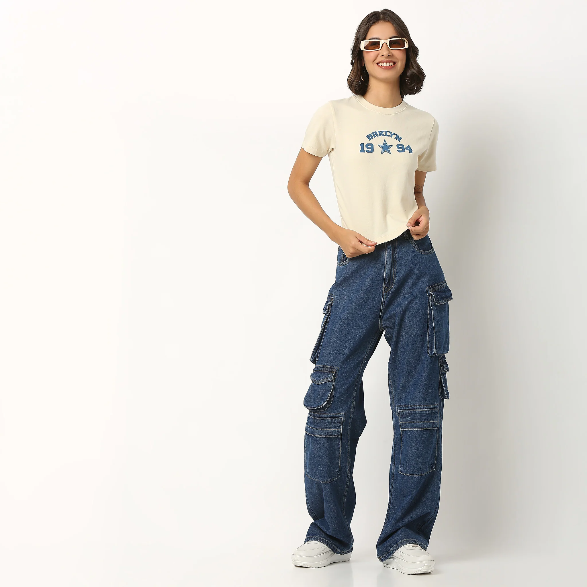 Graphic Betty Crop T-Shirt
