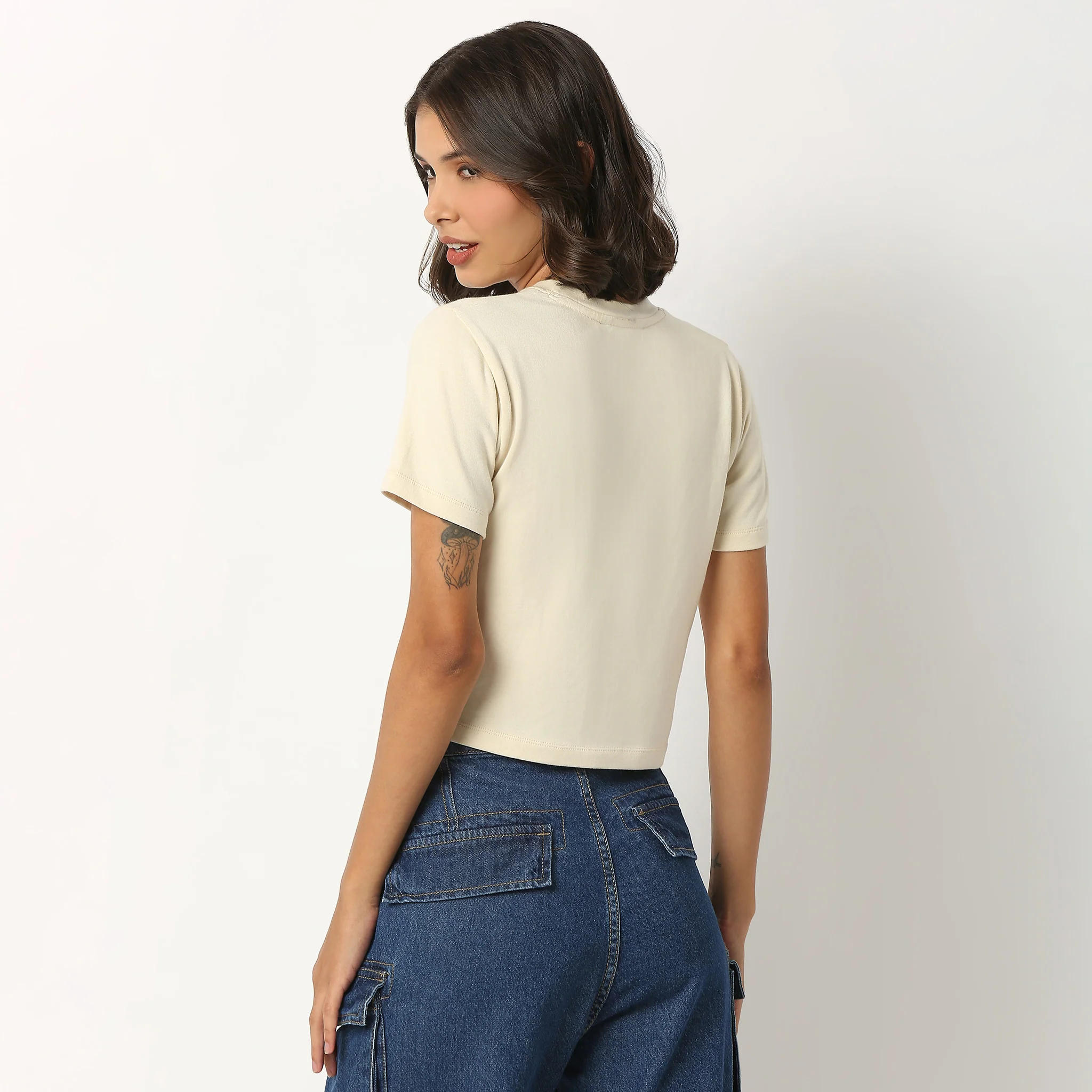 Graphic Betty Crop T-Shirt - Image 3