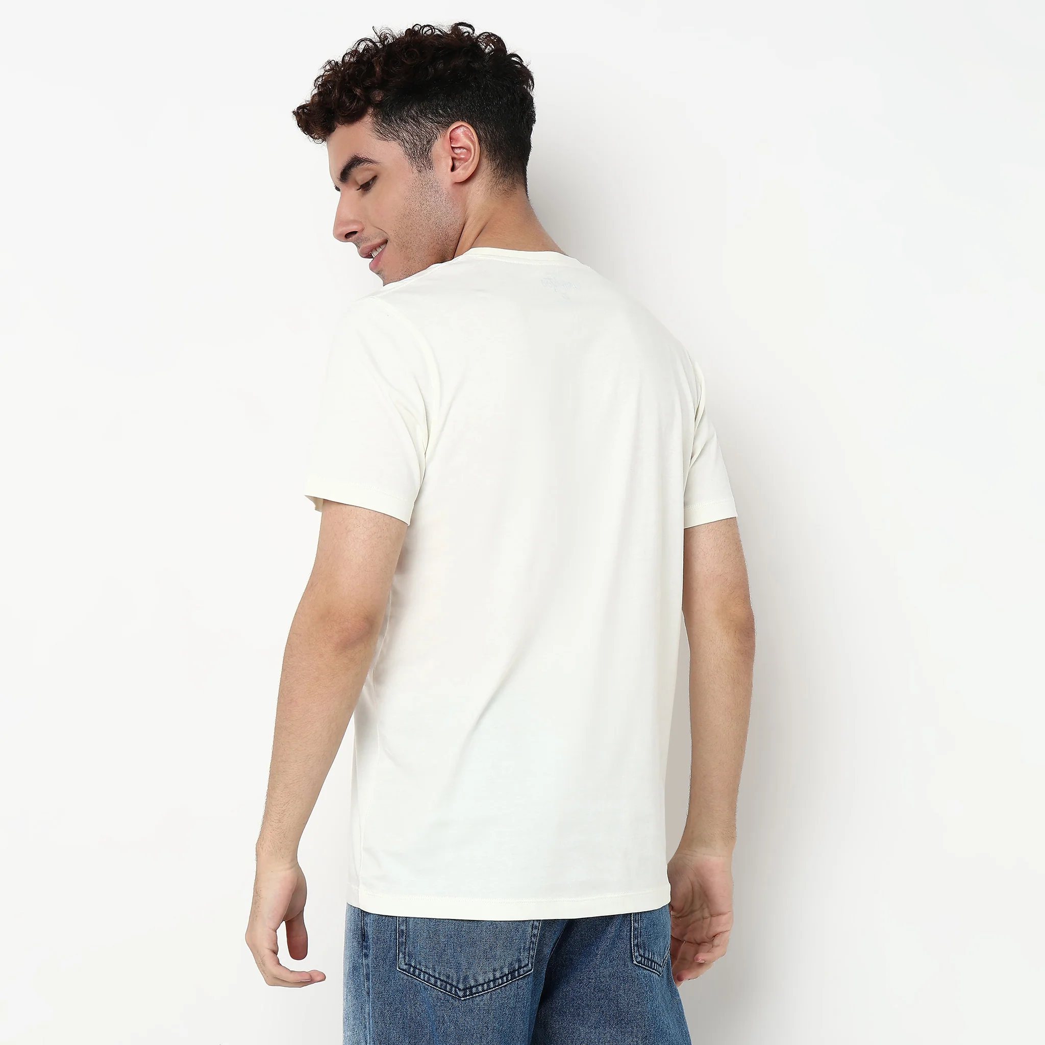 Crew Neck Cotton Graphitee - Image 3