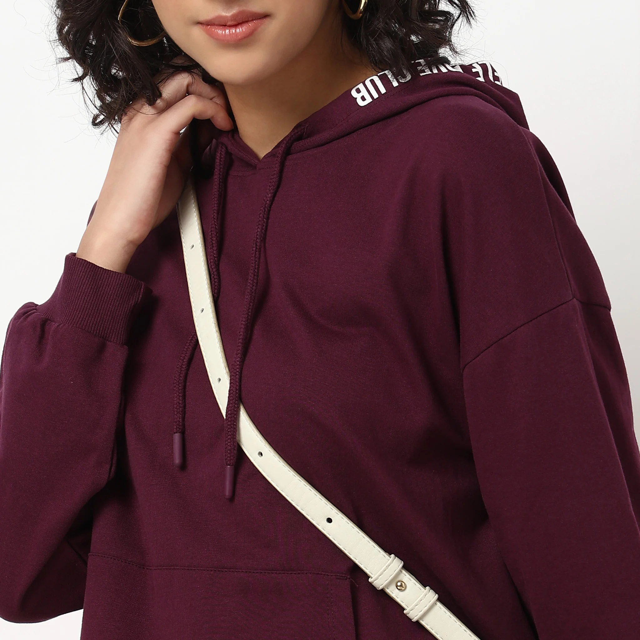 Graphic Cotton Hoodie Sweat Tee - Image 4