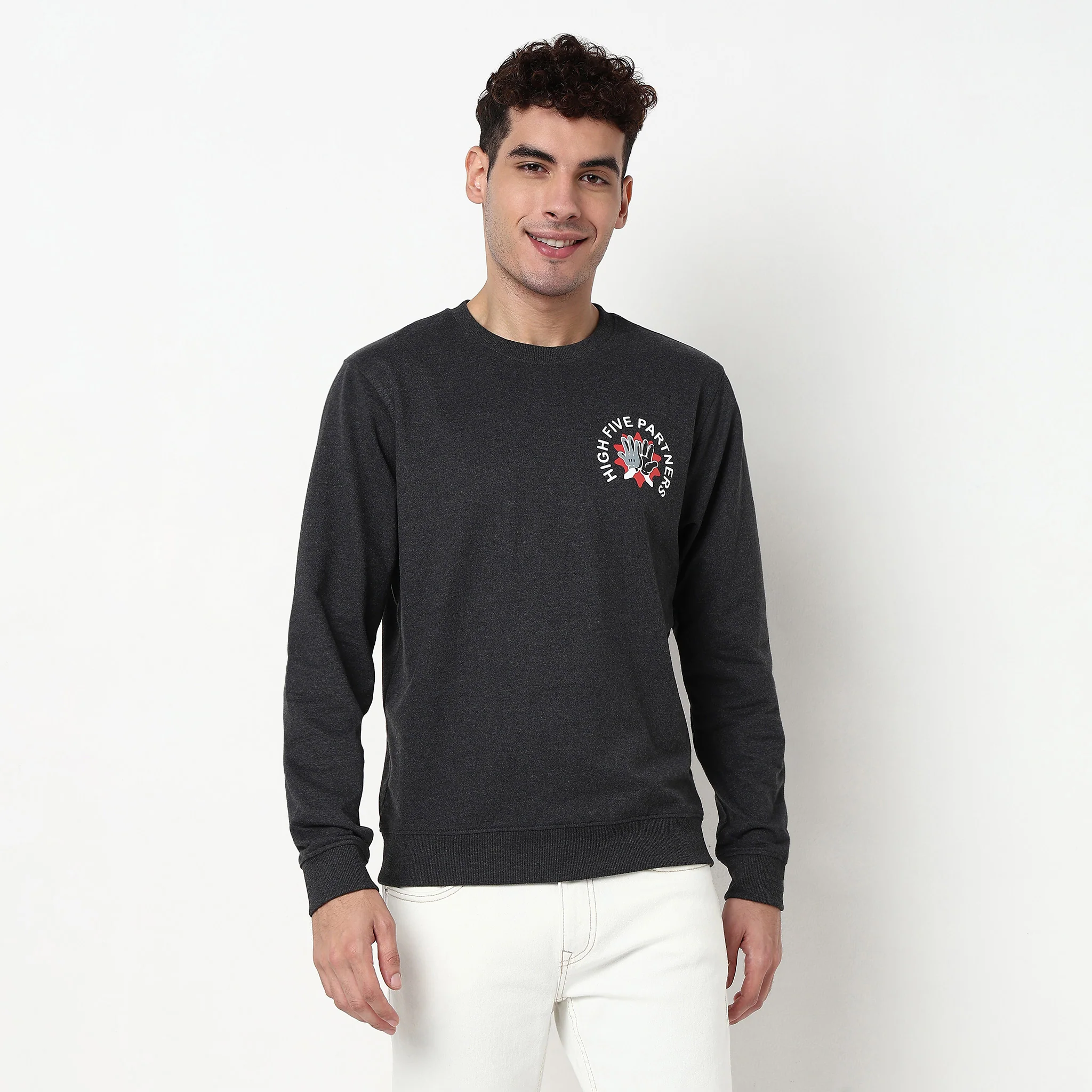 Graphic Popover Sweat Tee - Image 2