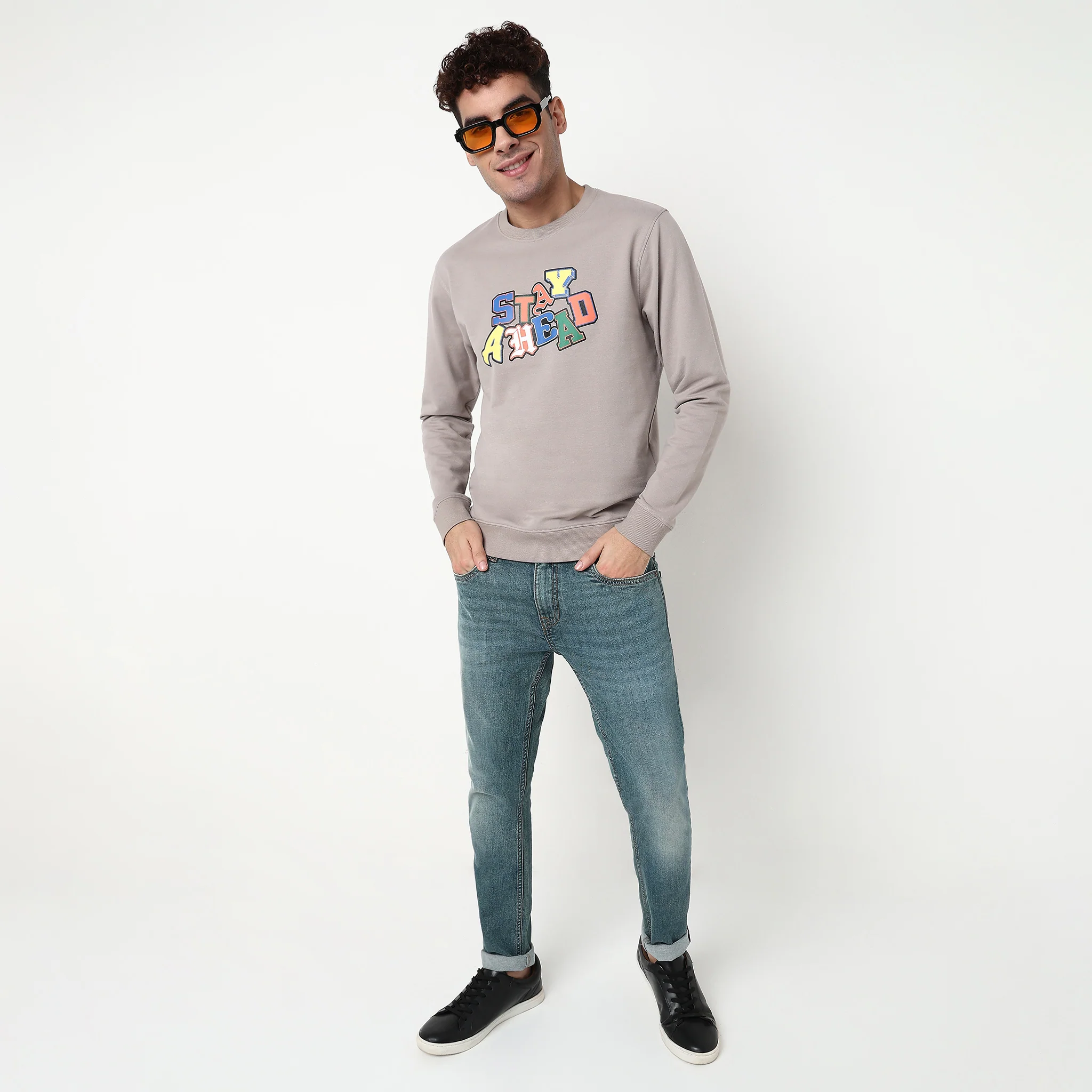 Graphic Popover Sweat Tee