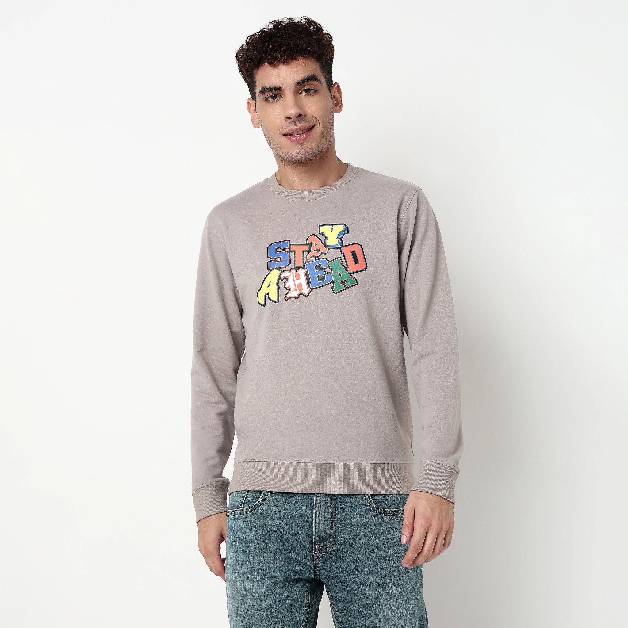 Graphic Popover Sweat Tee - Image 2