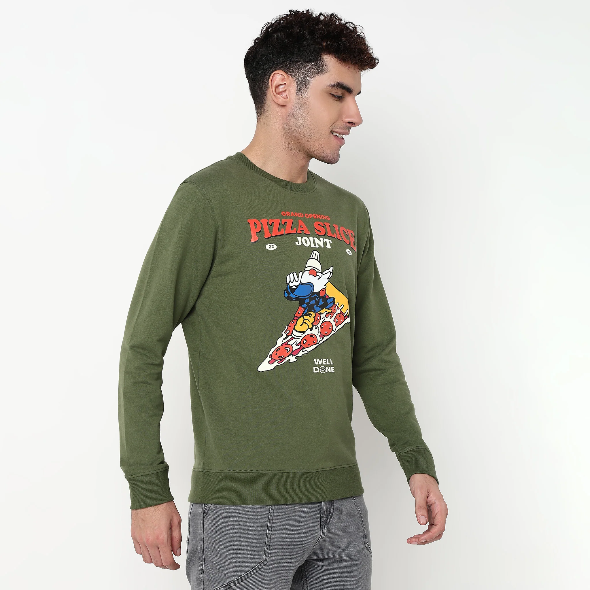 Graphic Popover Sweat Tee - Image 5