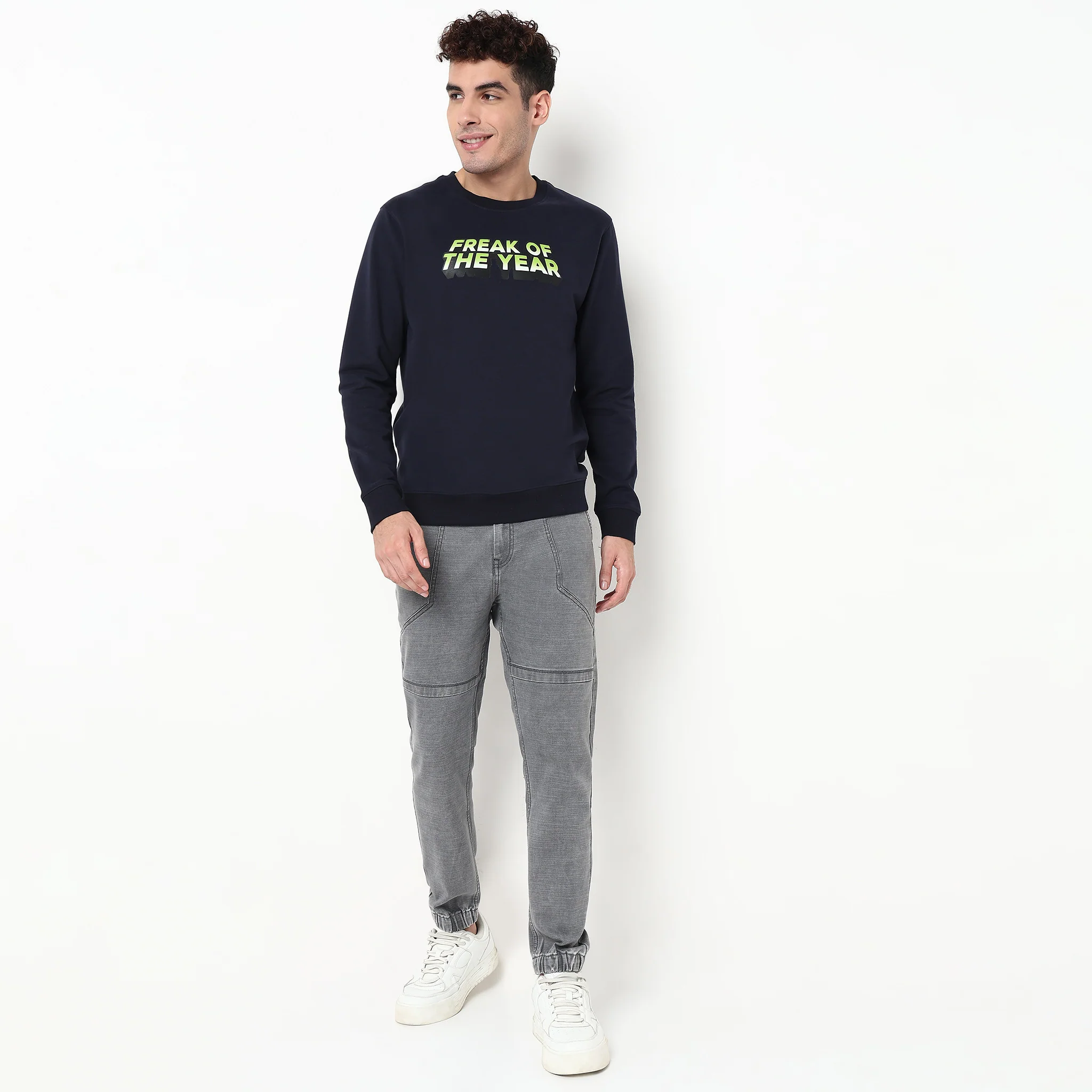 Graphic Popover Sweat Tee