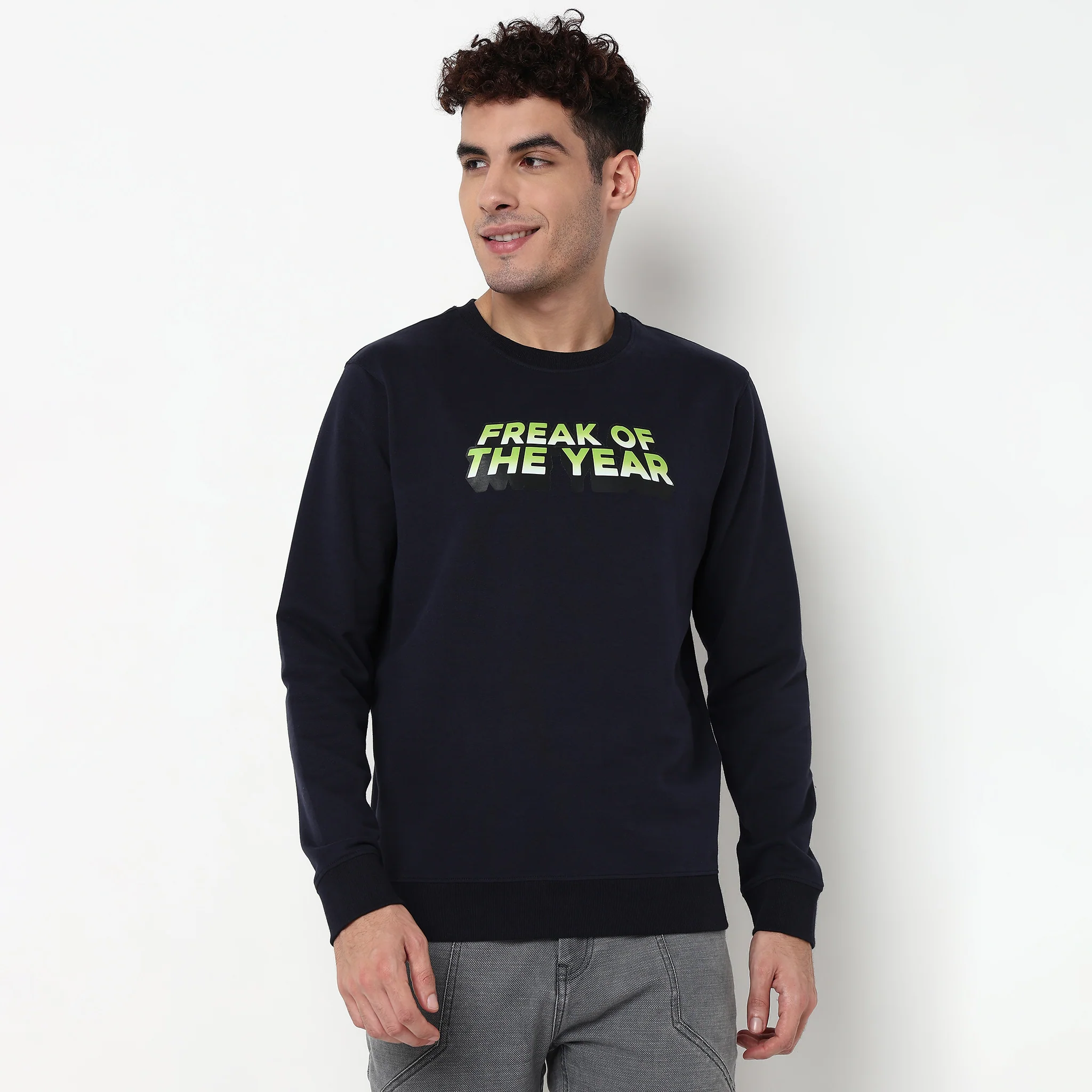 Graphic Popover Sweat Tee - Image 2