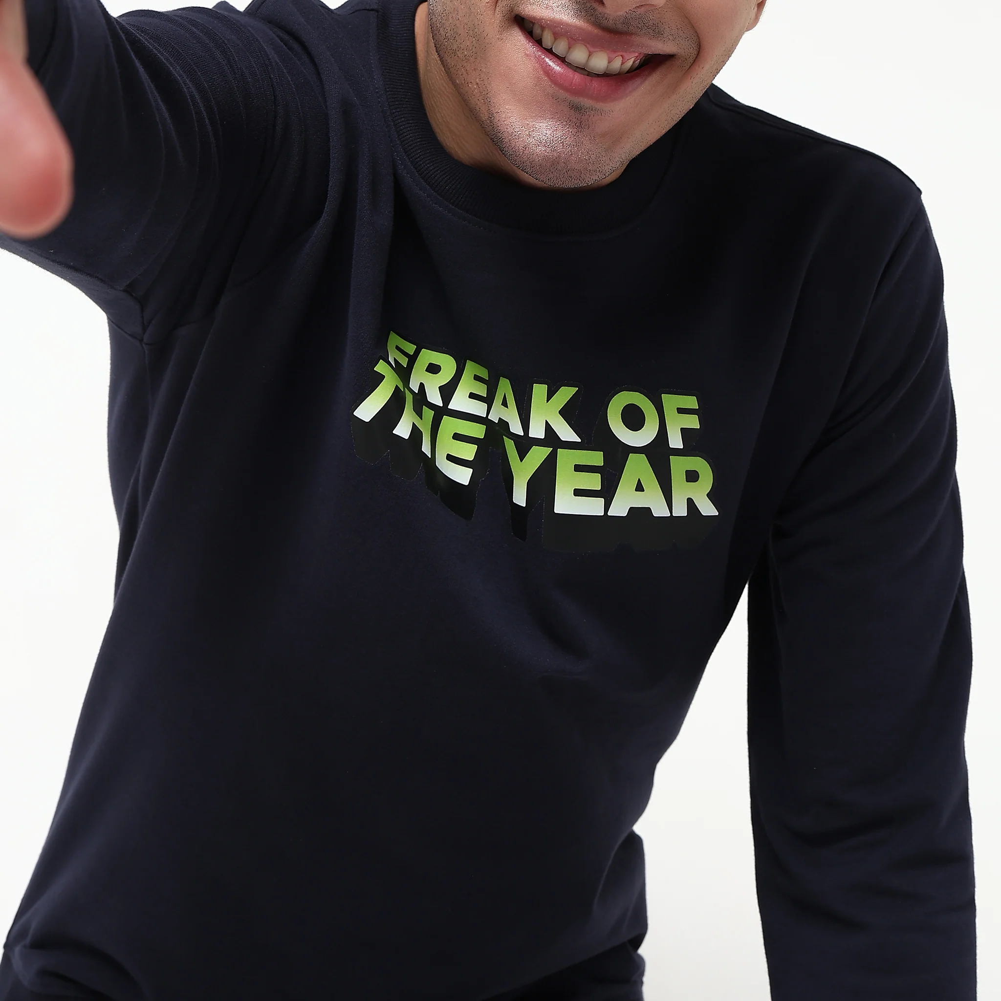 Graphic Popover Sweat Tee - Image 4