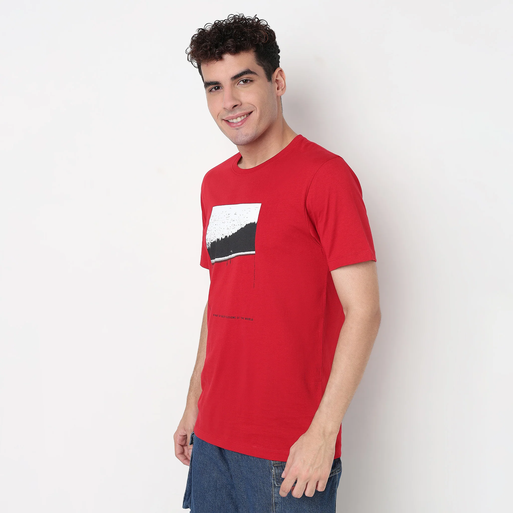 Cotton Crew Neck Graphitee - Image 5