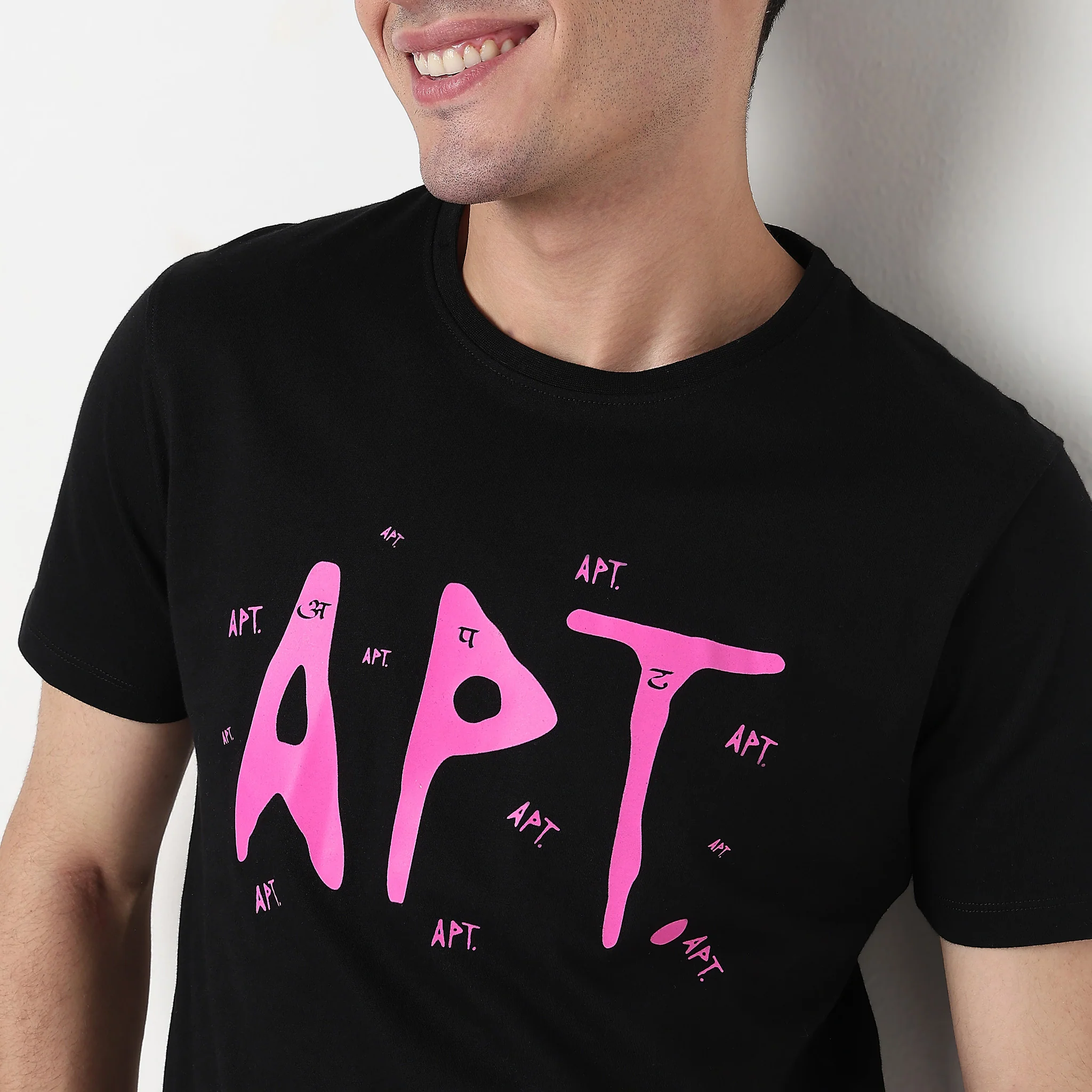 Cotton Crew Neck Graphitee - Image 4