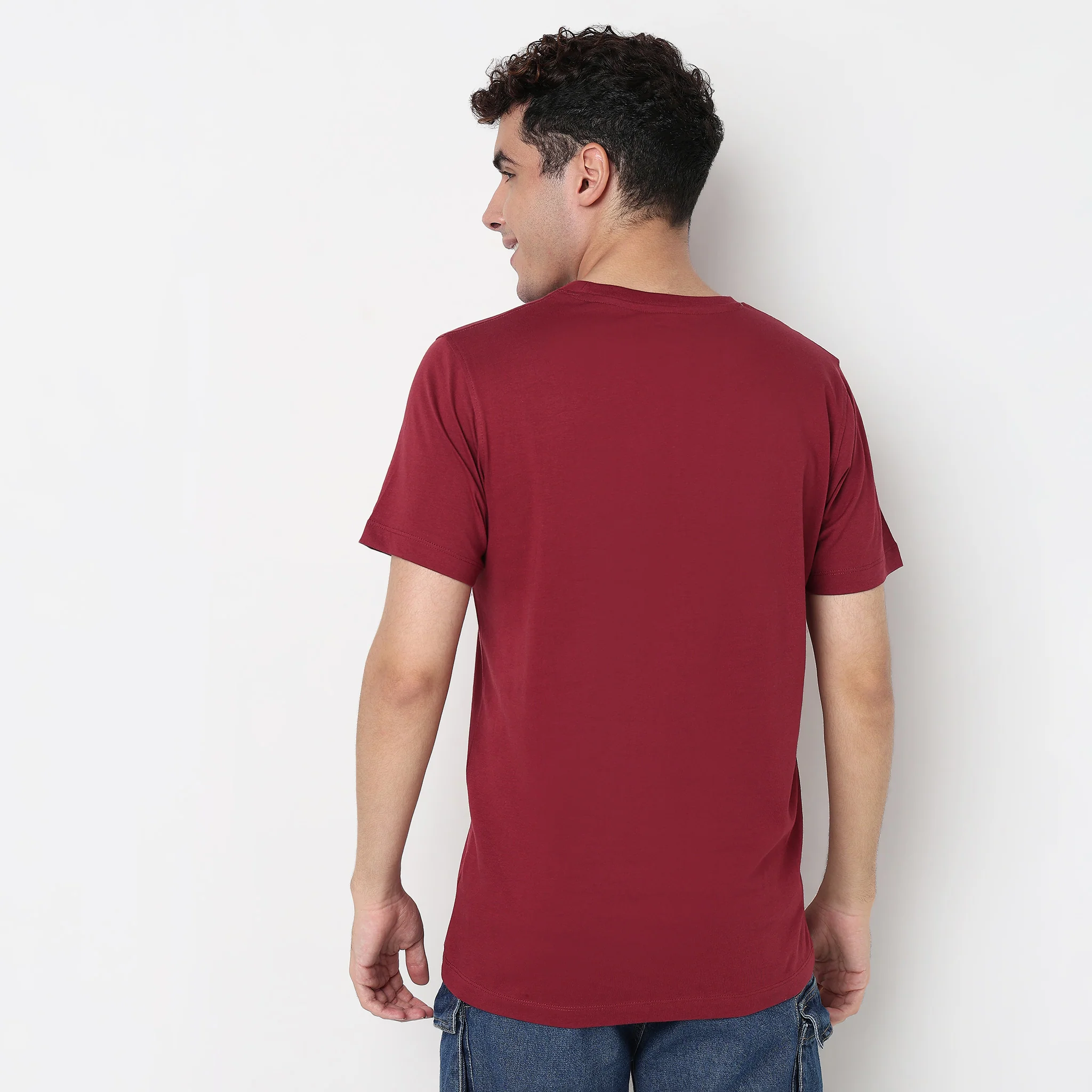 Cotton Crew Neck Graphitee - Image 3