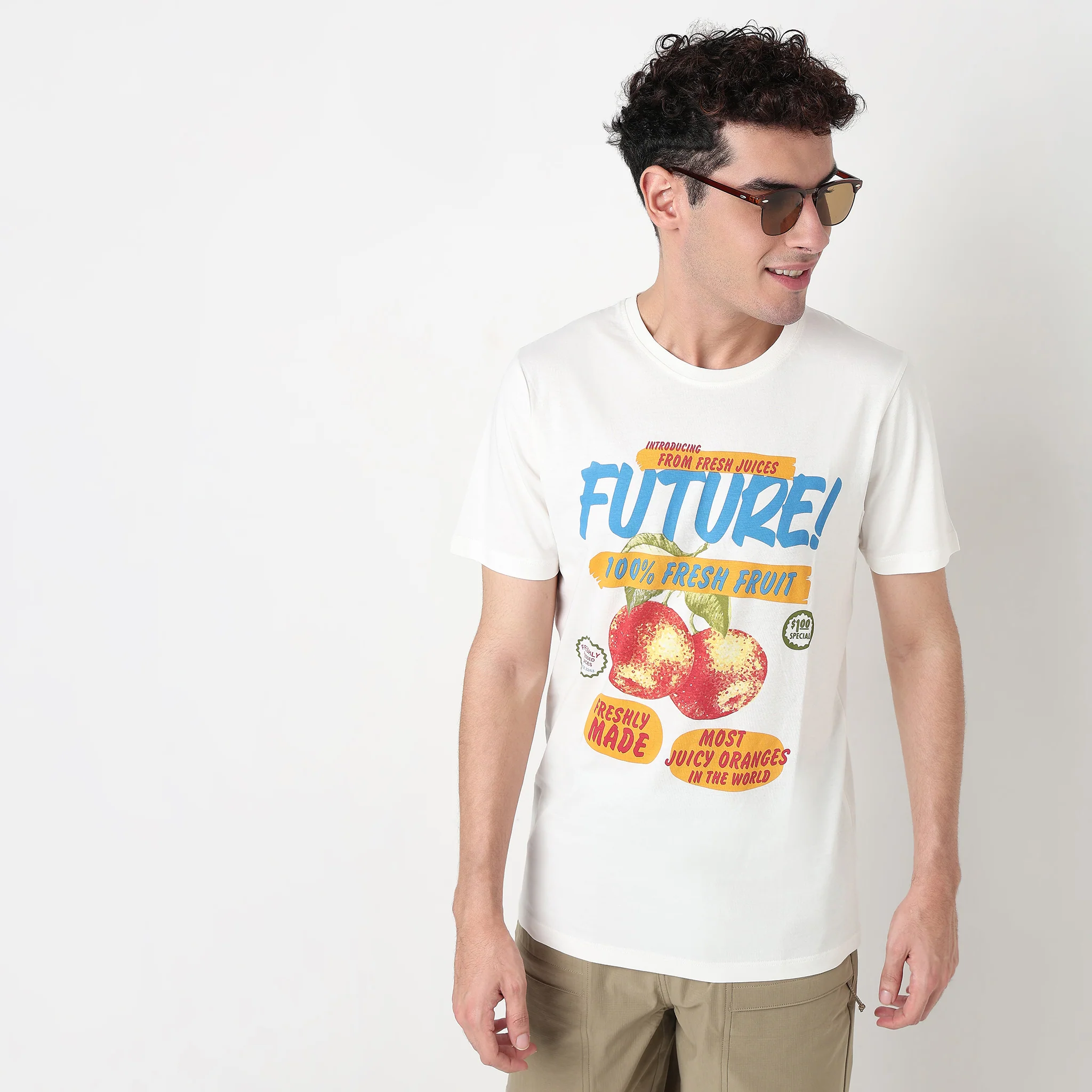Cotton Crew Neck Graphitee - Image 2