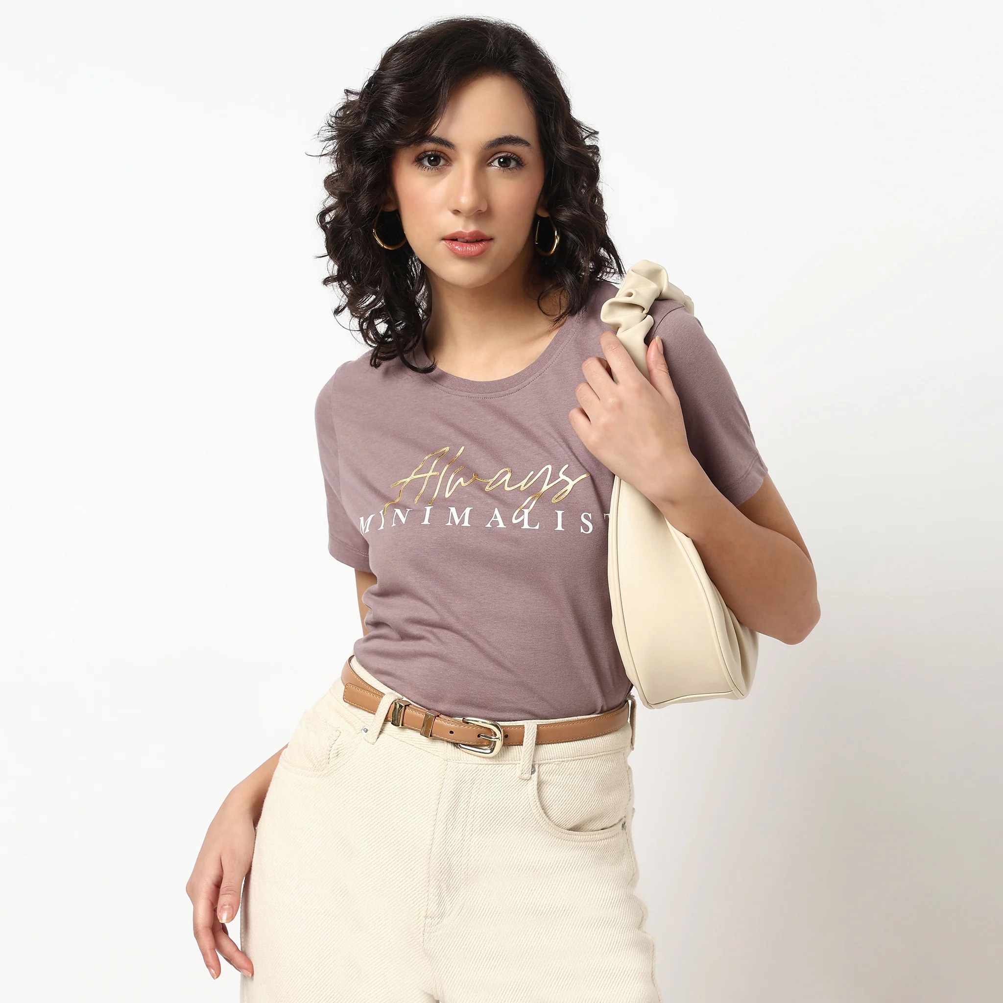 Graphic Cotton Crew Neck T-Shirt - Image 2