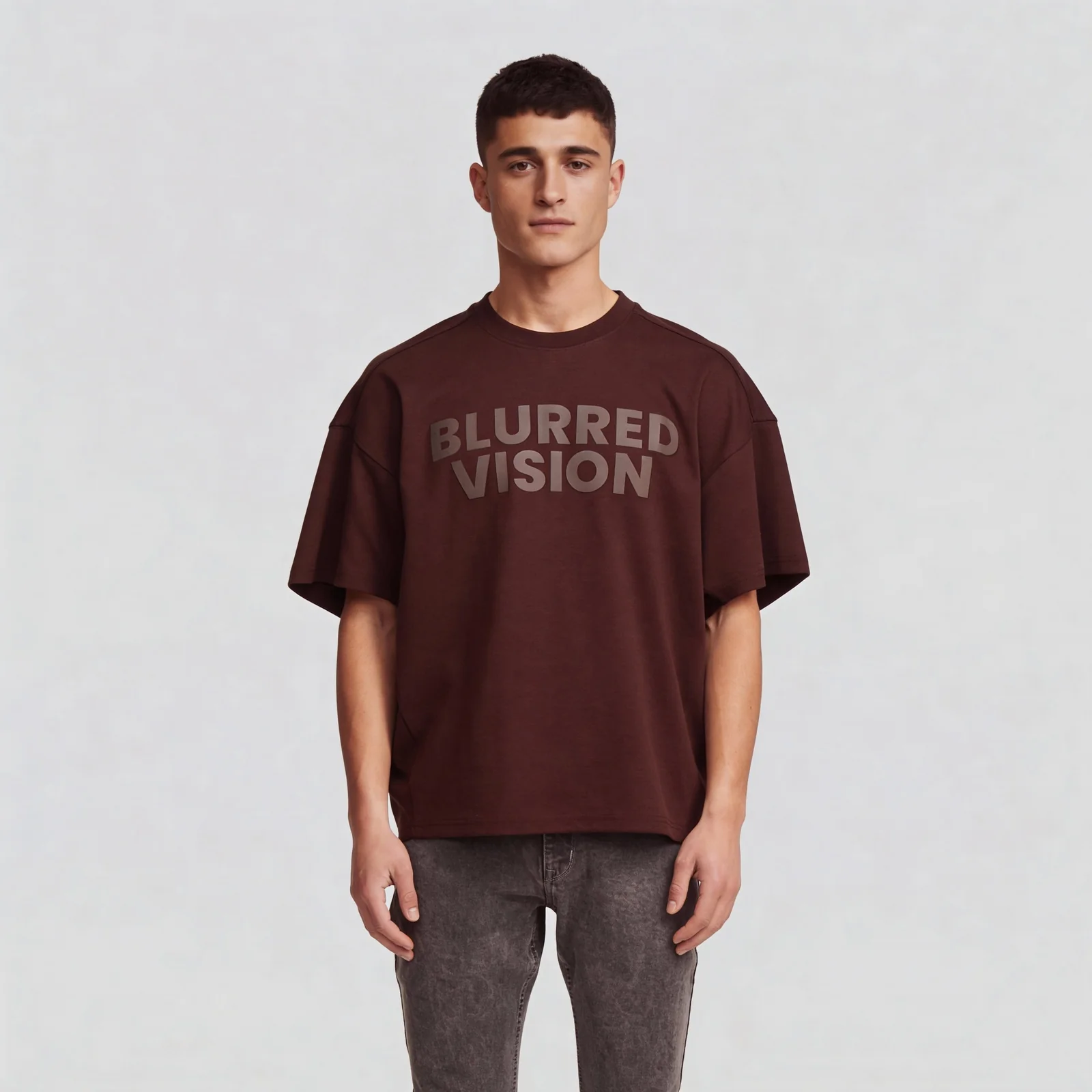Graphic Crew Neck Oversize T-Shirt - Image 2