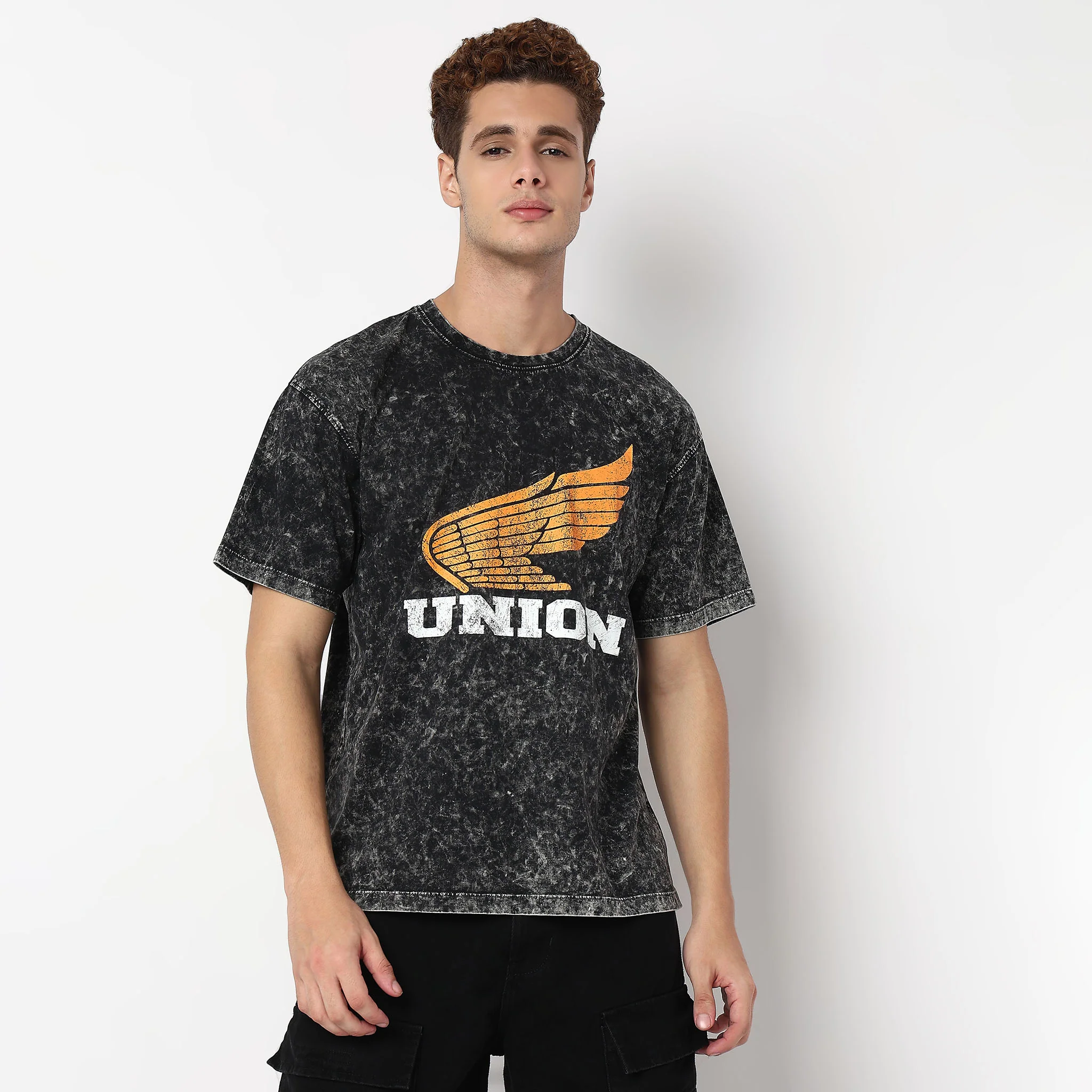 Graphic Cotton Union T-Shirt - Image 2