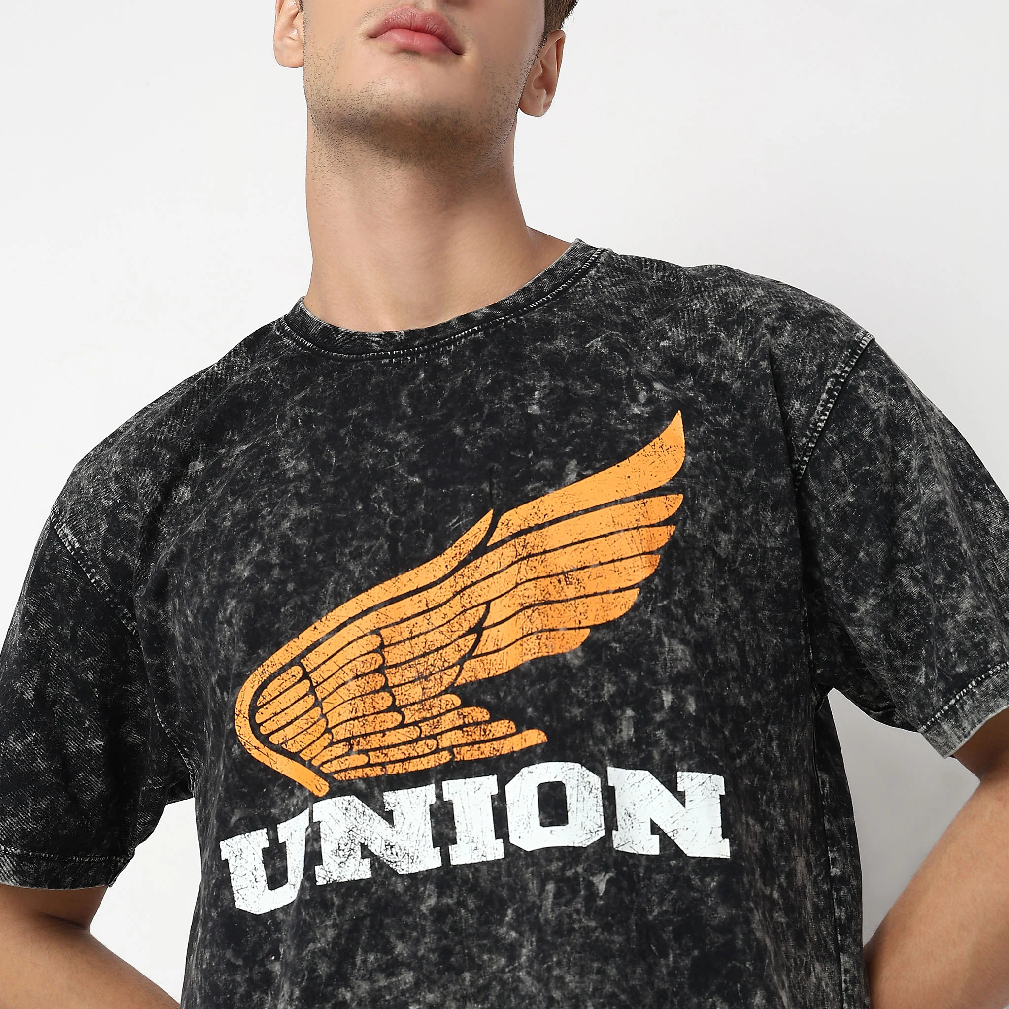 Graphic Cotton Union T-Shirt - Image 4